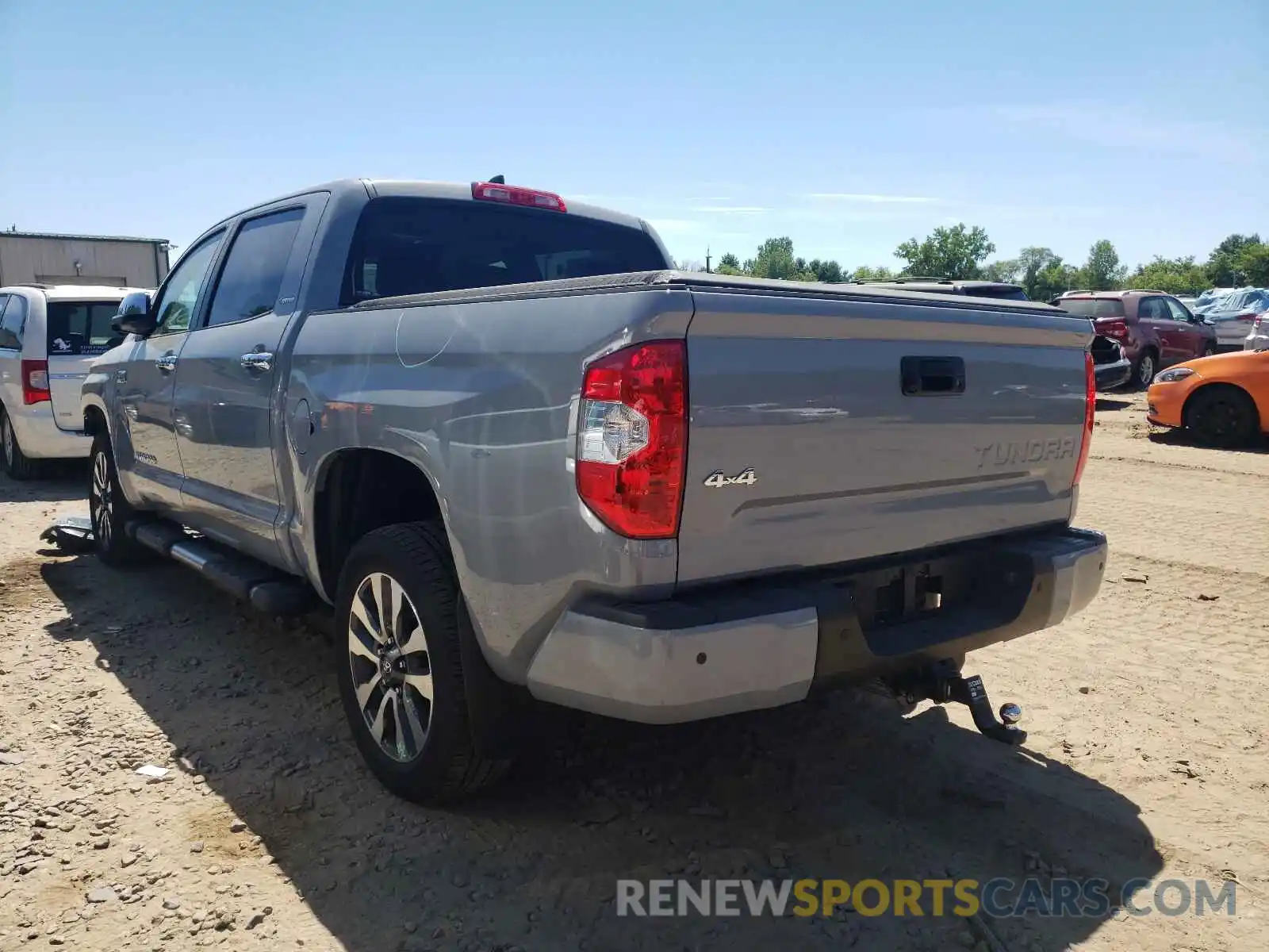 3 Photograph of a damaged car 5TFHY5F14LX935641 TOYOTA TUNDRA 2020