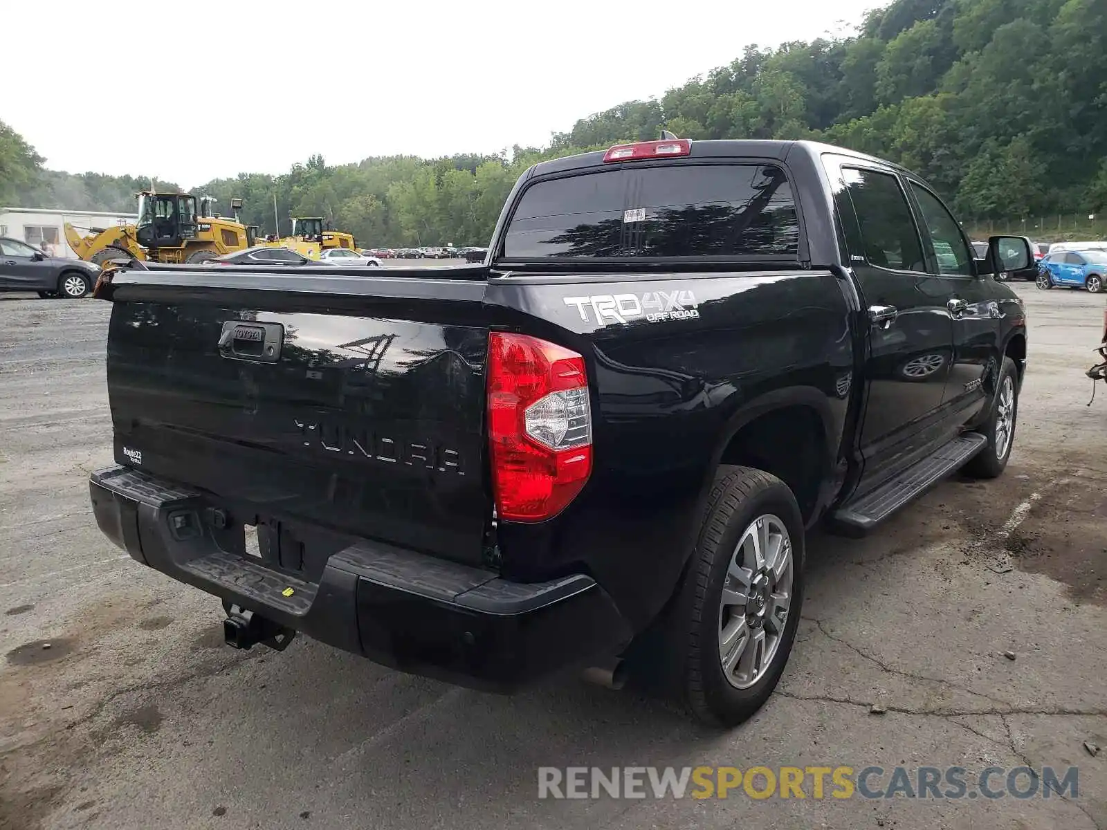 4 Photograph of a damaged car 5TFHY5F14LX937003 TOYOTA TUNDRA 2020