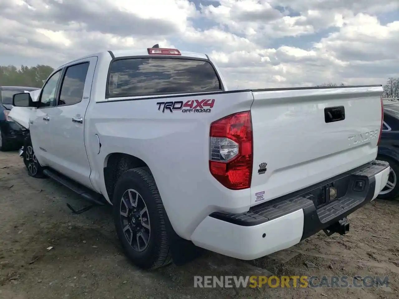 3 Photograph of a damaged car 5TFHY5F14LX937891 TOYOTA TUNDRA 2020