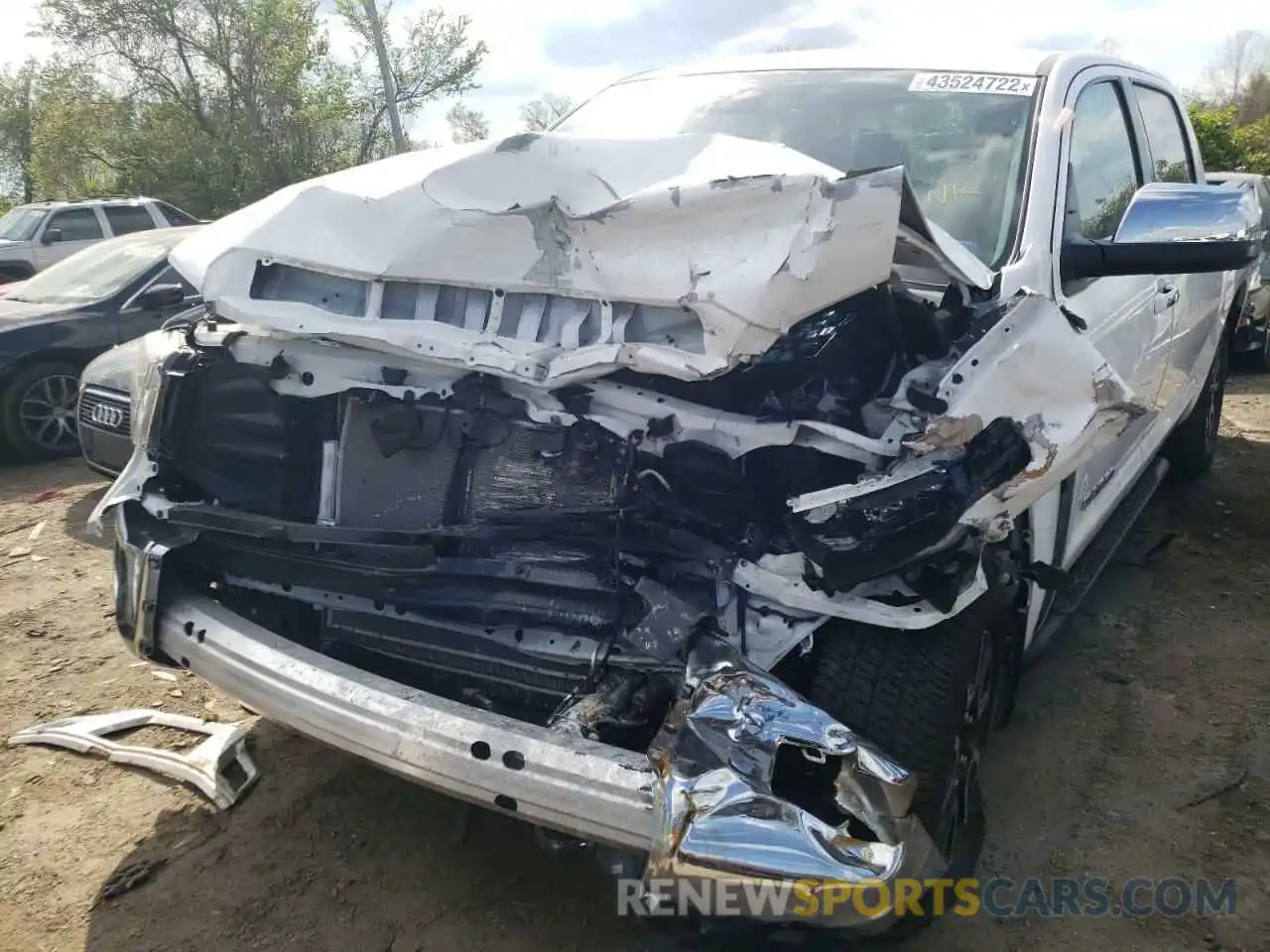 9 Photograph of a damaged car 5TFHY5F14LX937891 TOYOTA TUNDRA 2020