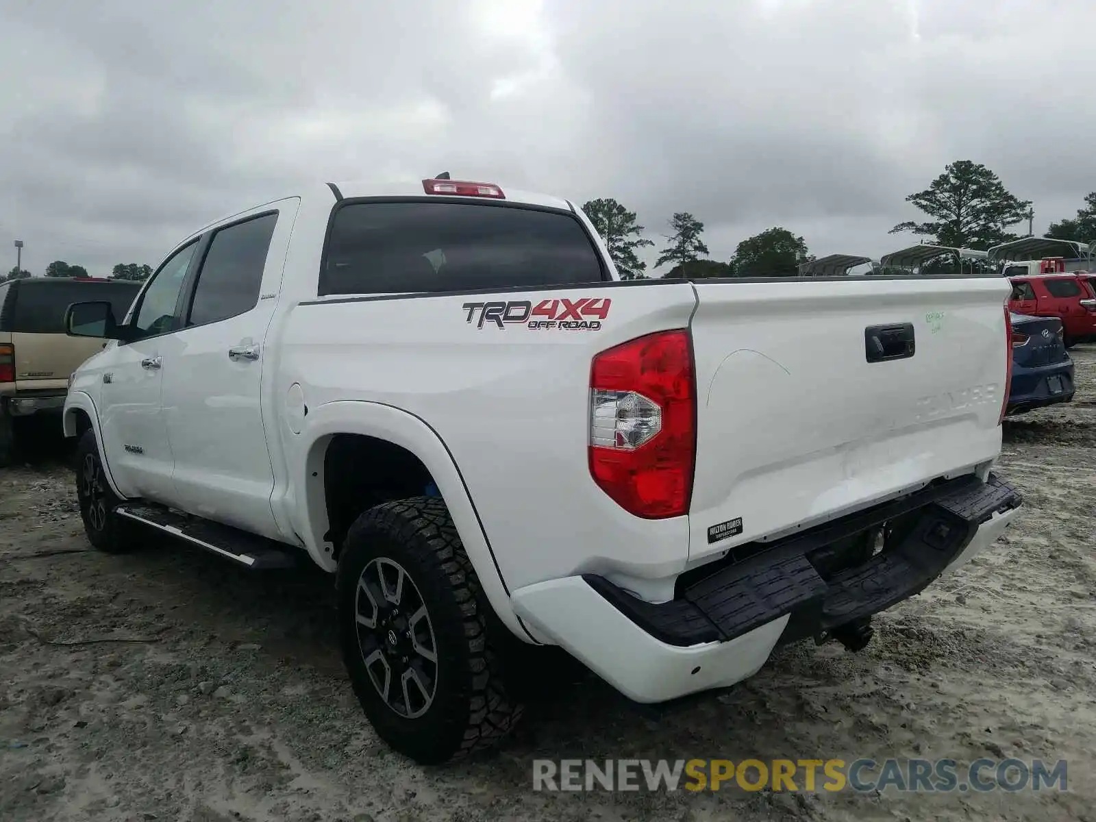 3 Photograph of a damaged car 5TFHY5F14LX953086 TOYOTA TUNDRA 2020