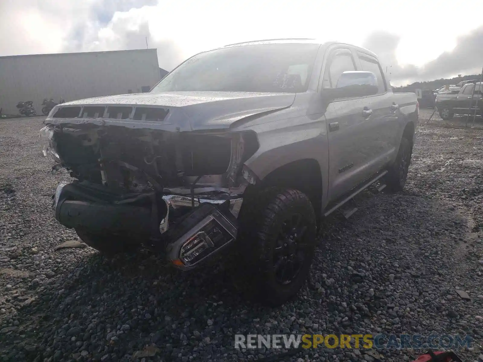 2 Photograph of a damaged car 5TFHY5F15LX901966 TOYOTA TUNDRA 2020