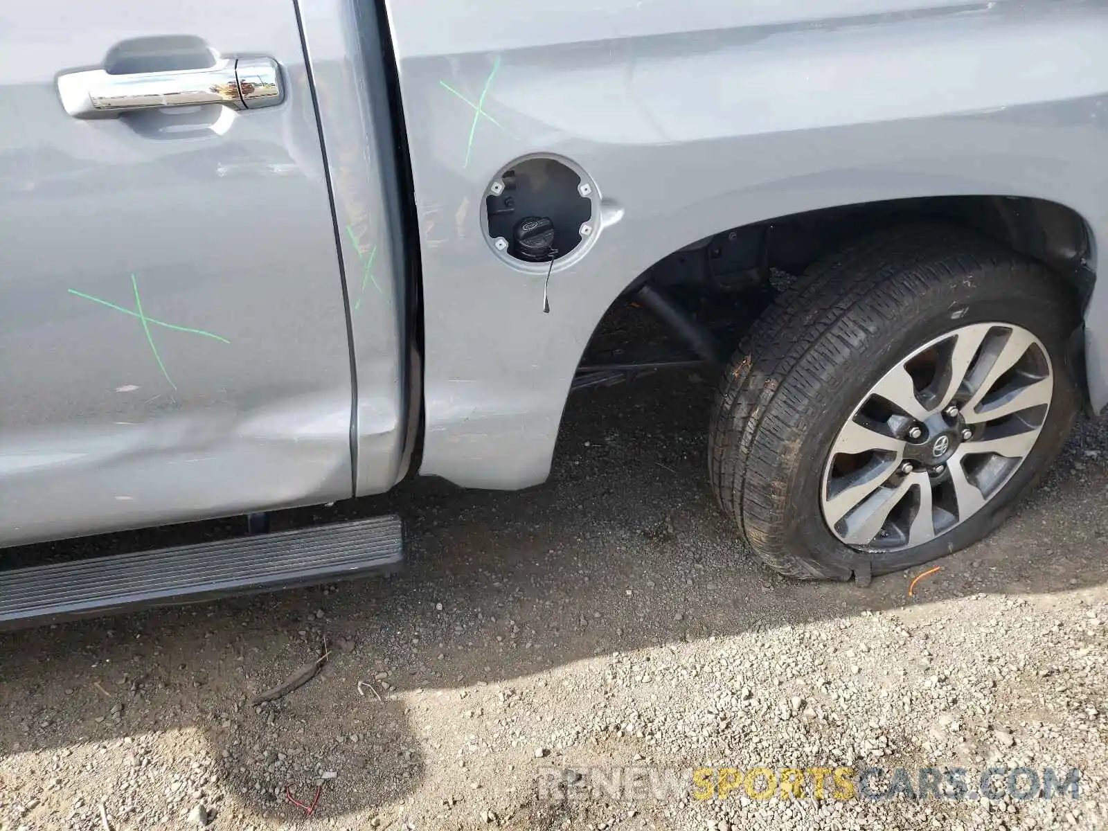 9 Photograph of a damaged car 5TFHY5F15LX917682 TOYOTA TUNDRA 2020