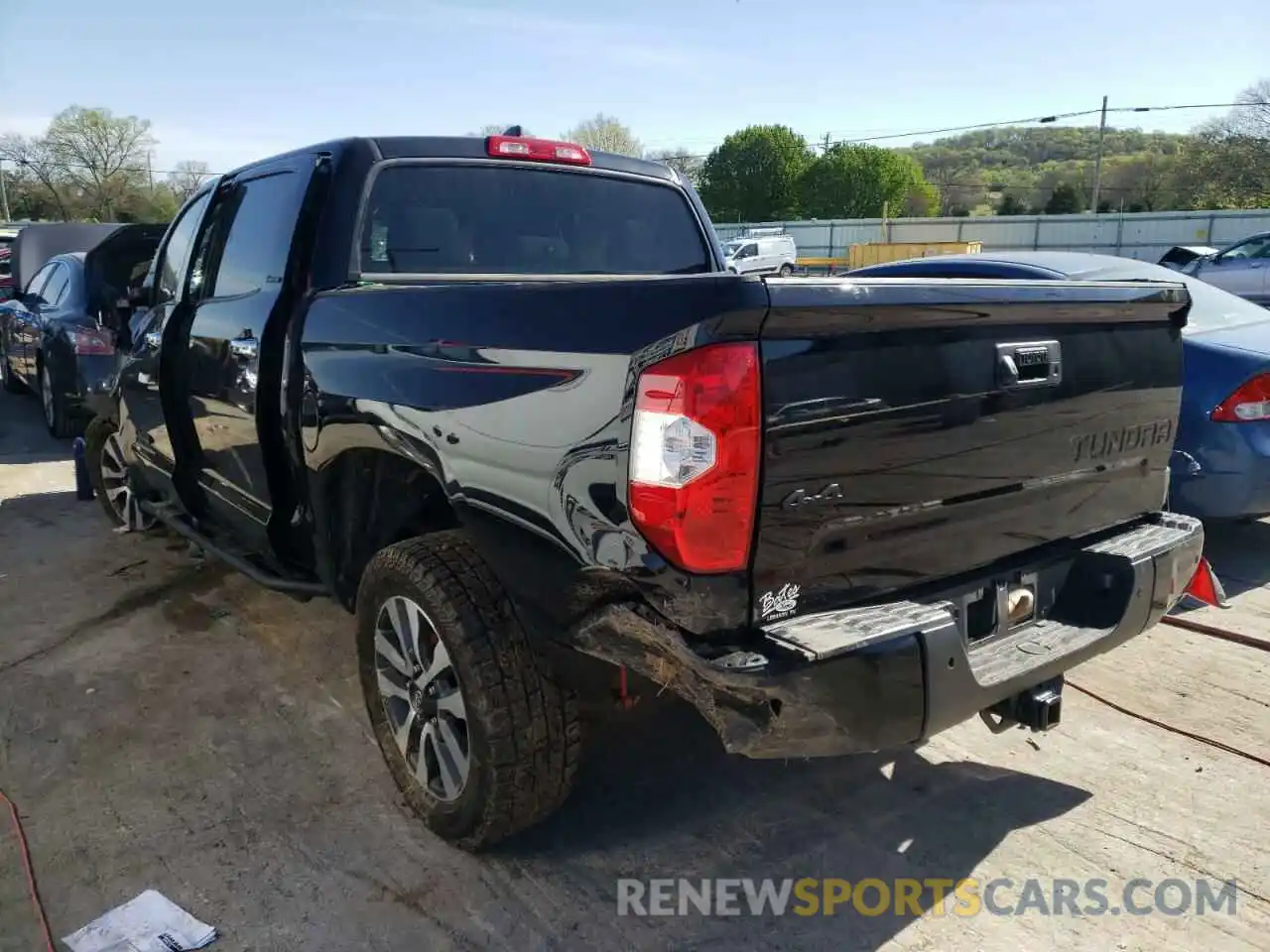 3 Photograph of a damaged car 5TFHY5F15LX917715 TOYOTA TUNDRA 2020