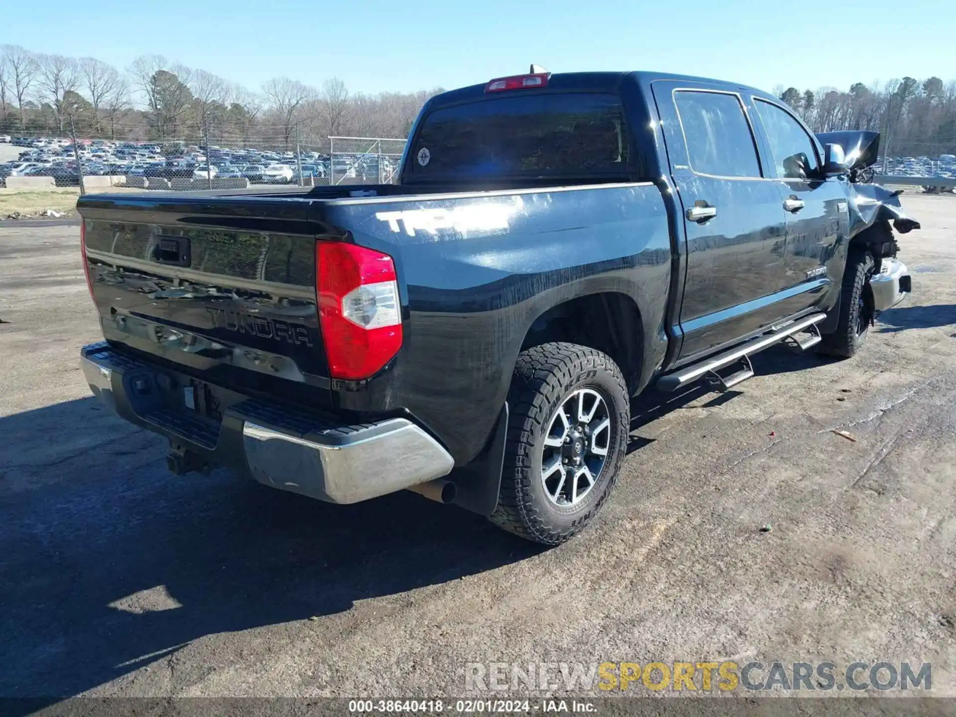 4 Photograph of a damaged car 5TFHY5F15LX922333 TOYOTA TUNDRA 2020