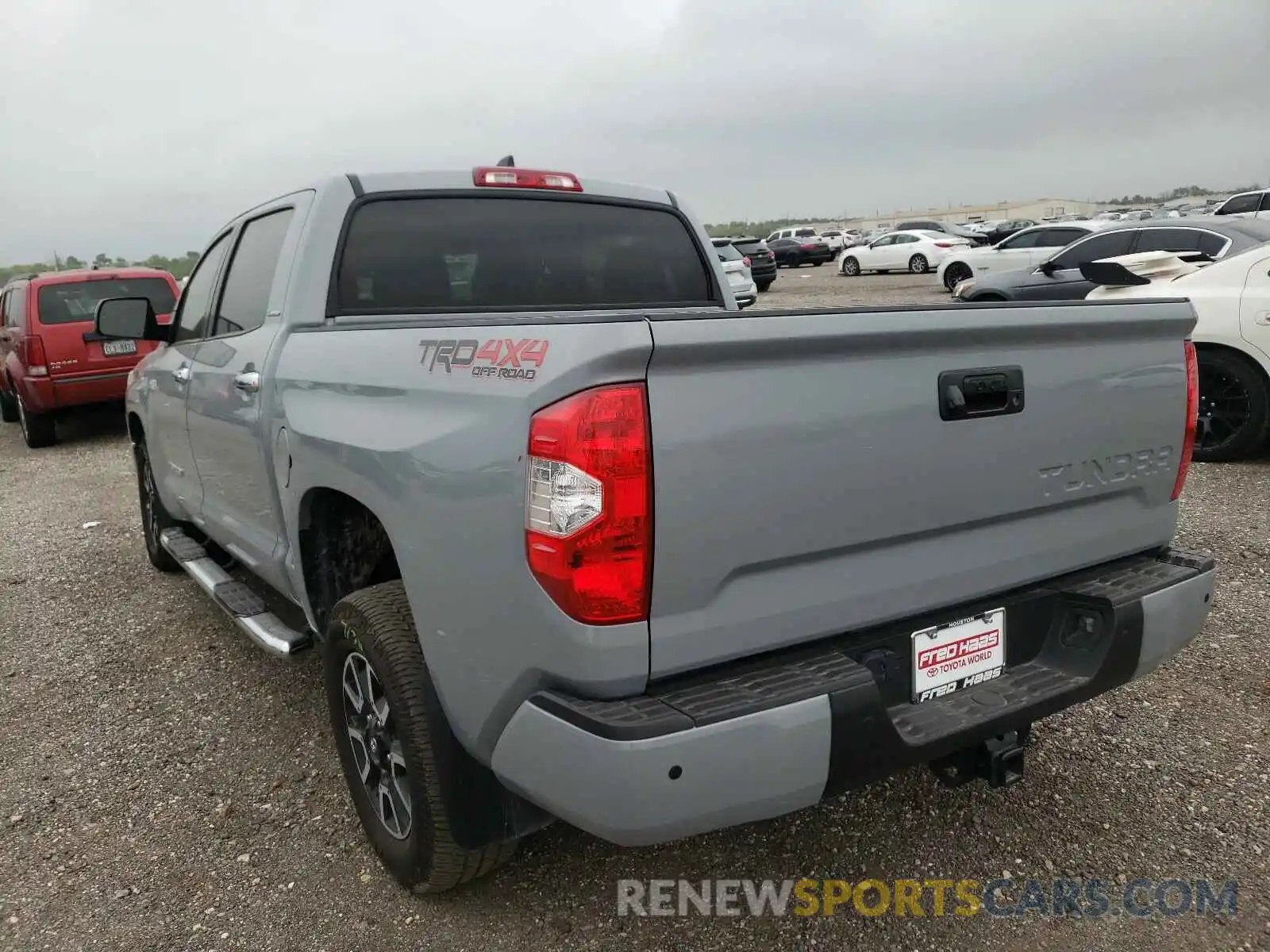 3 Photograph of a damaged car 5TFHY5F15LX937978 TOYOTA TUNDRA 2020