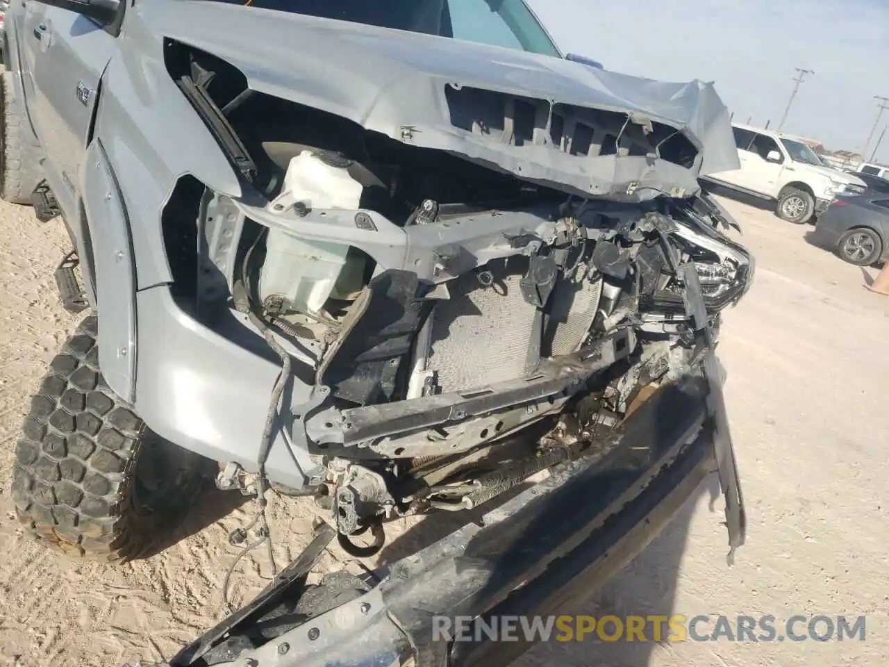 9 Photograph of a damaged car 5TFHY5F16LX881632 TOYOTA TUNDRA 2020