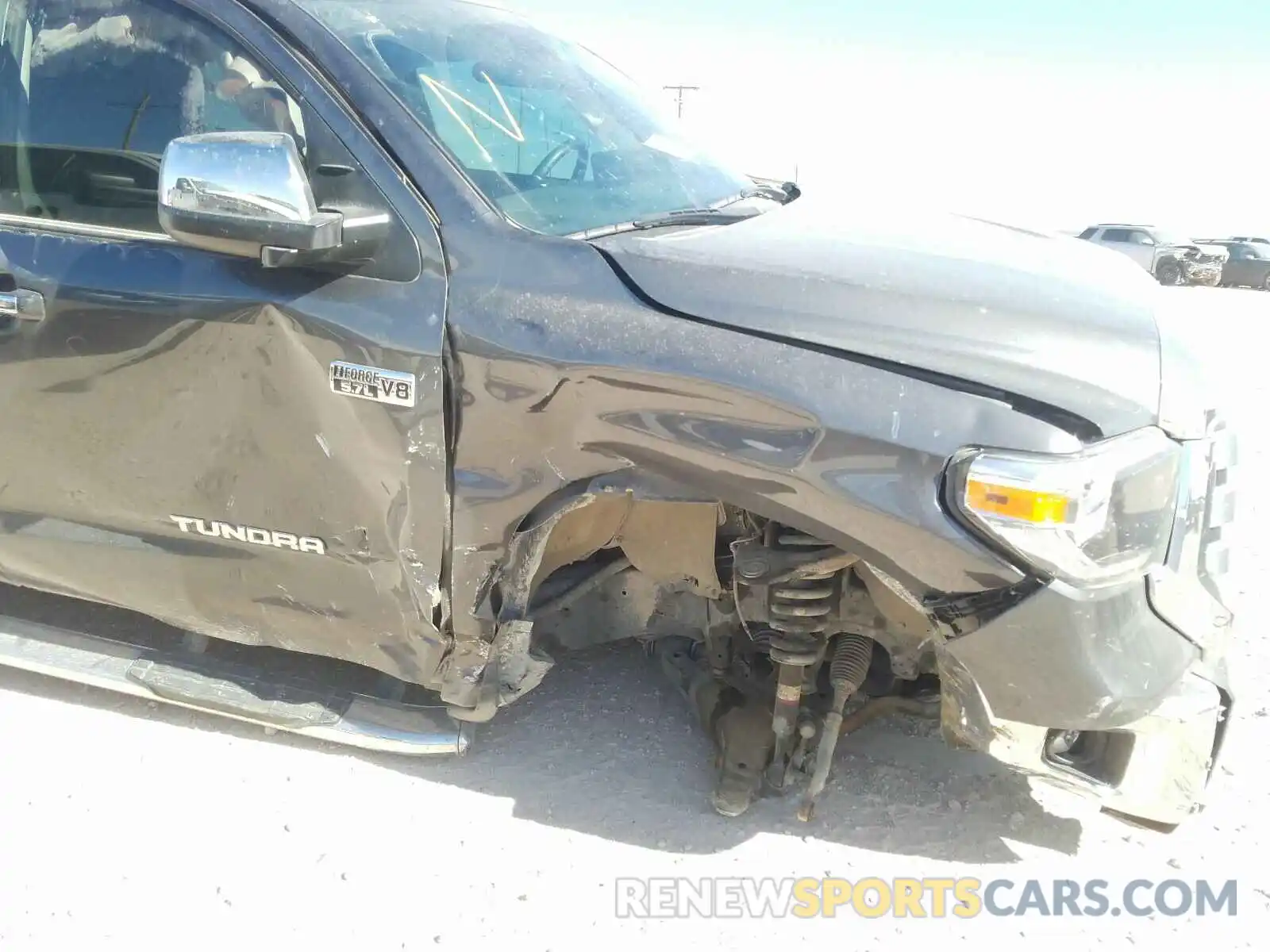 9 Photograph of a damaged car 5TFHY5F16LX888869 TOYOTA TUNDRA 2020