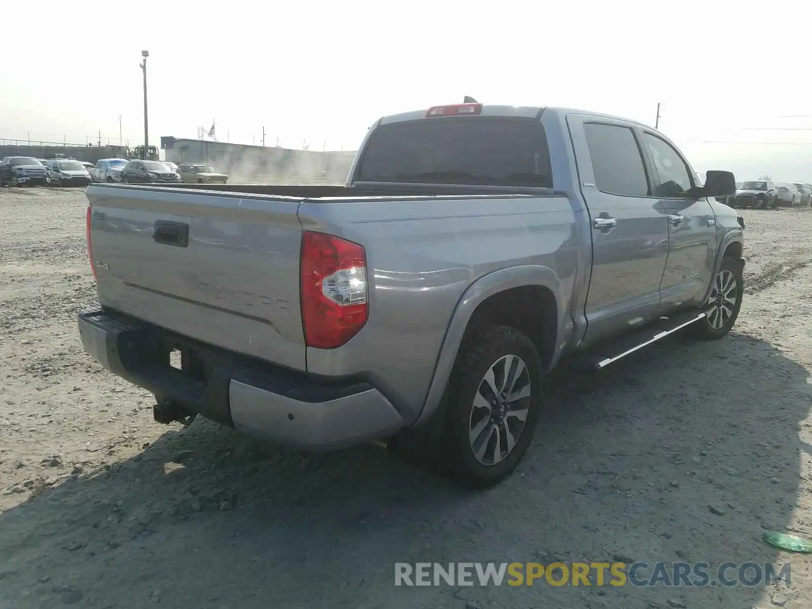 4 Photograph of a damaged car 5TFHY5F16LX914497 TOYOTA TUNDRA 2020