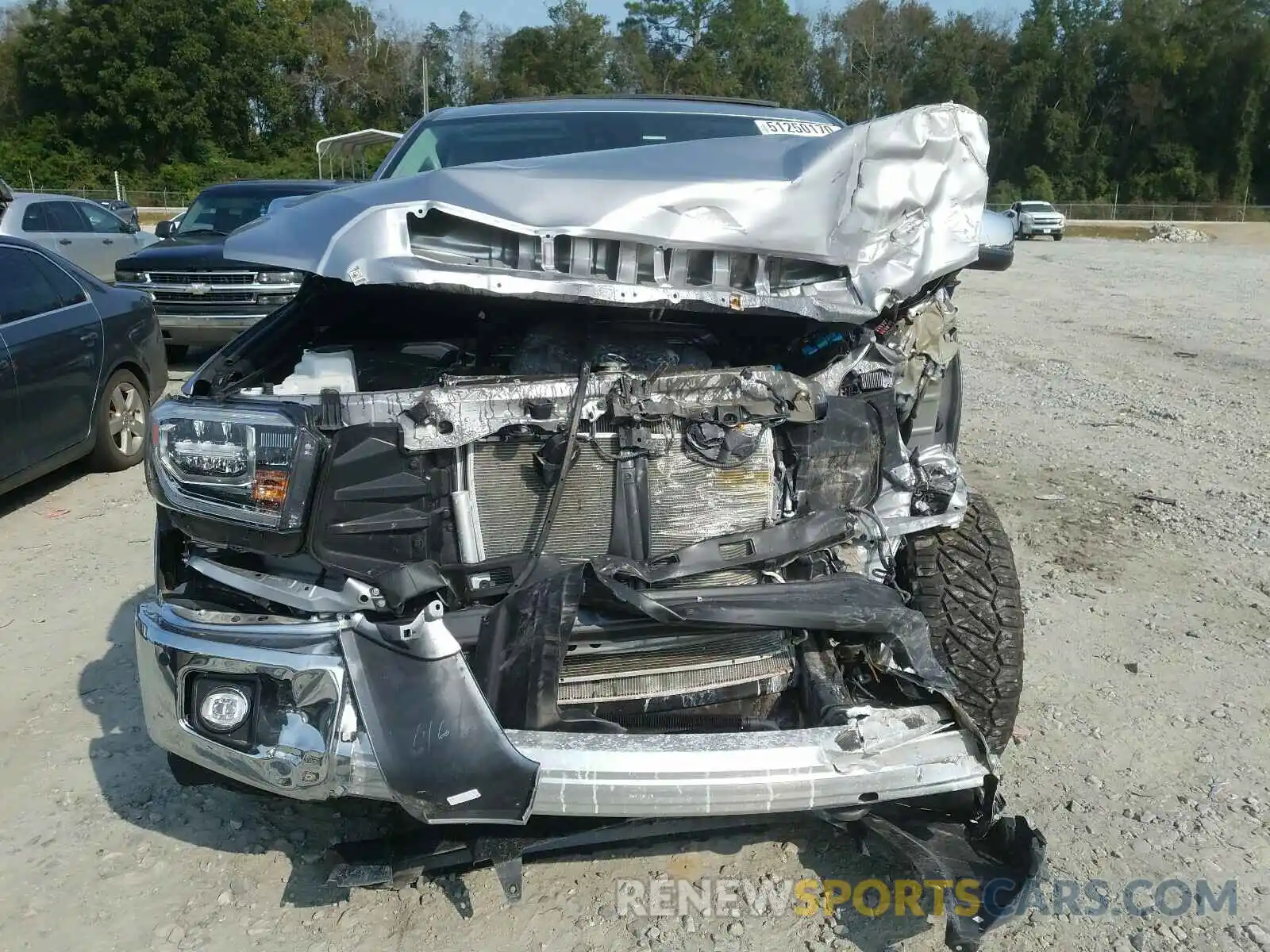 9 Photograph of a damaged car 5TFHY5F16LX914497 TOYOTA TUNDRA 2020