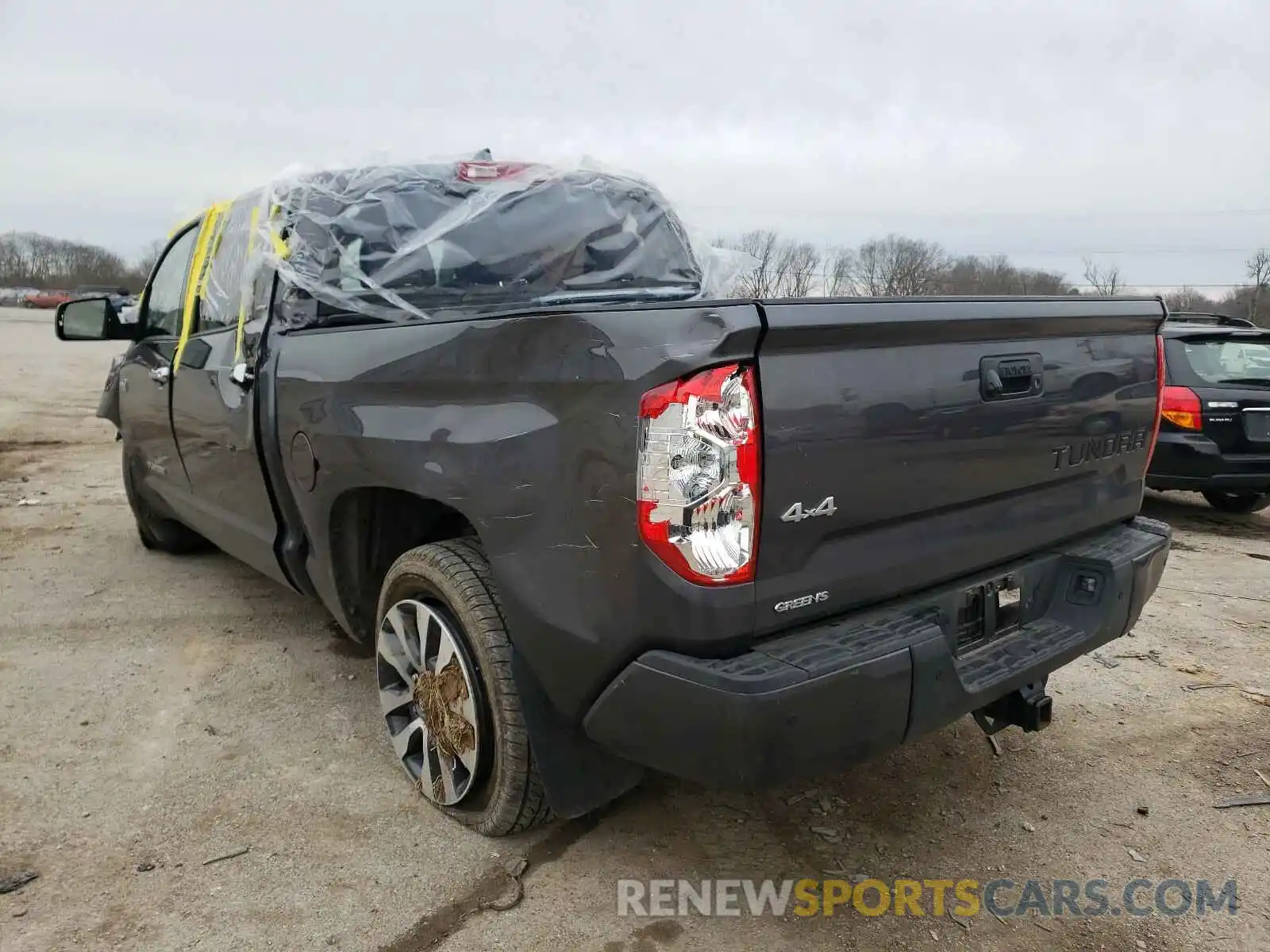 3 Photograph of a damaged car 5TFHY5F16LX920218 TOYOTA TUNDRA 2020