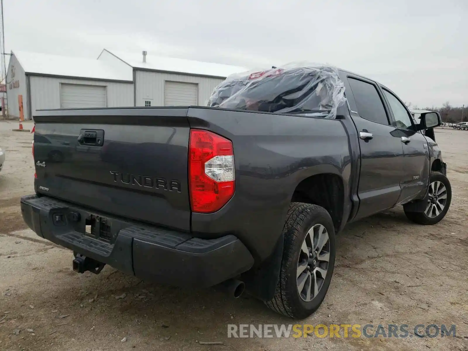 4 Photograph of a damaged car 5TFHY5F16LX920218 TOYOTA TUNDRA 2020