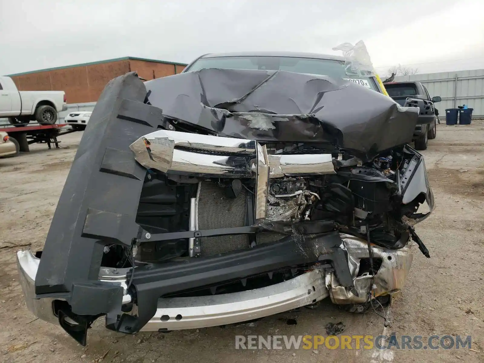 9 Photograph of a damaged car 5TFHY5F16LX920218 TOYOTA TUNDRA 2020