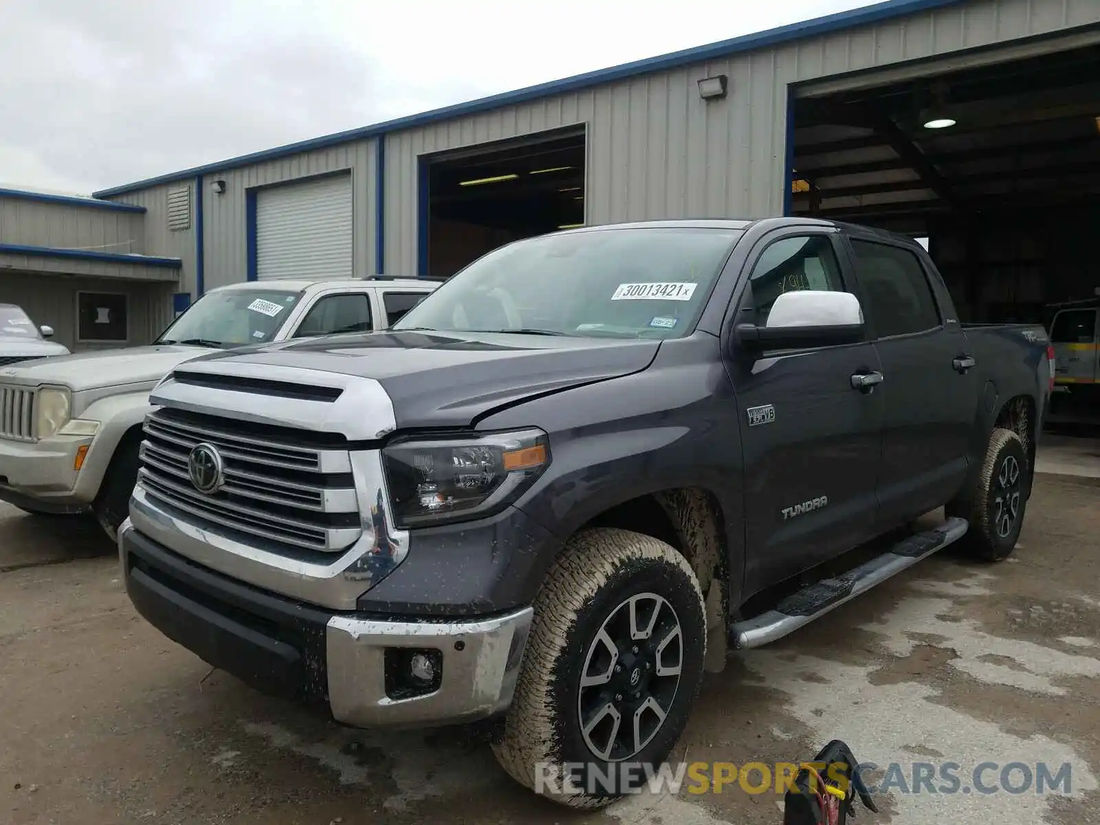 2 Photograph of a damaged car 5TFHY5F16LX954160 TOYOTA TUNDRA 2020