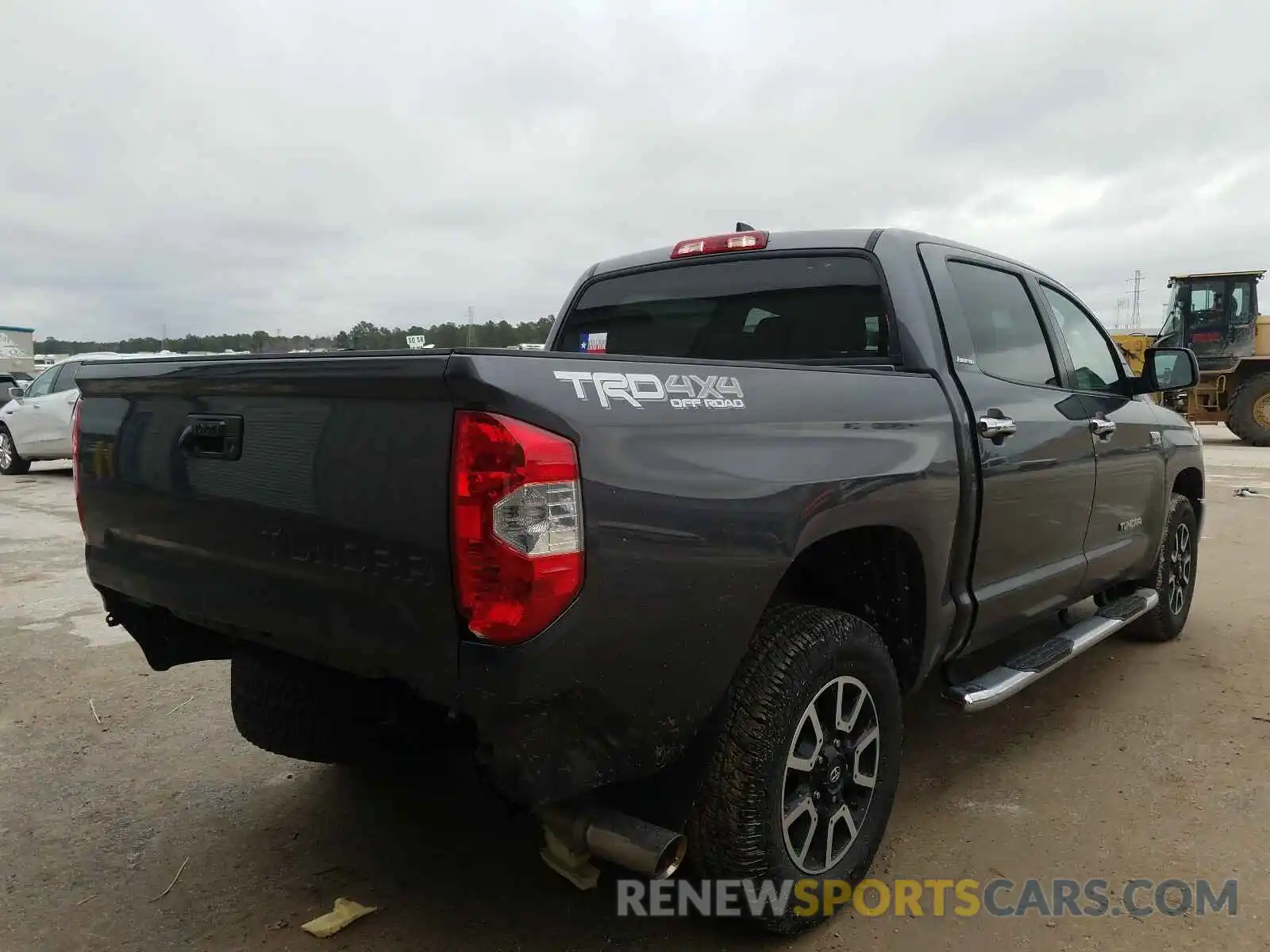 4 Photograph of a damaged car 5TFHY5F16LX954160 TOYOTA TUNDRA 2020