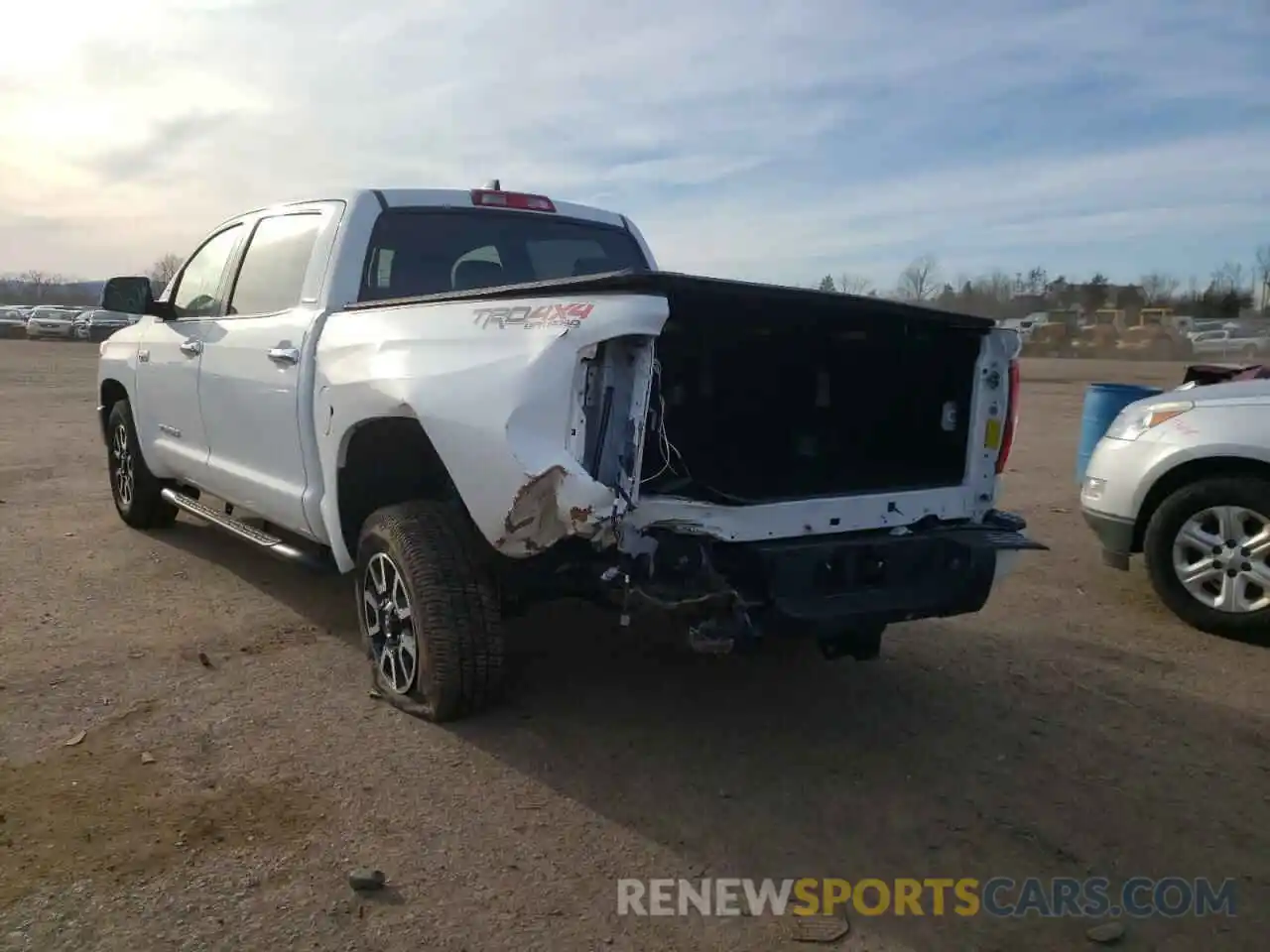 3 Photograph of a damaged car 5TFHY5F17LX875967 TOYOTA TUNDRA 2020