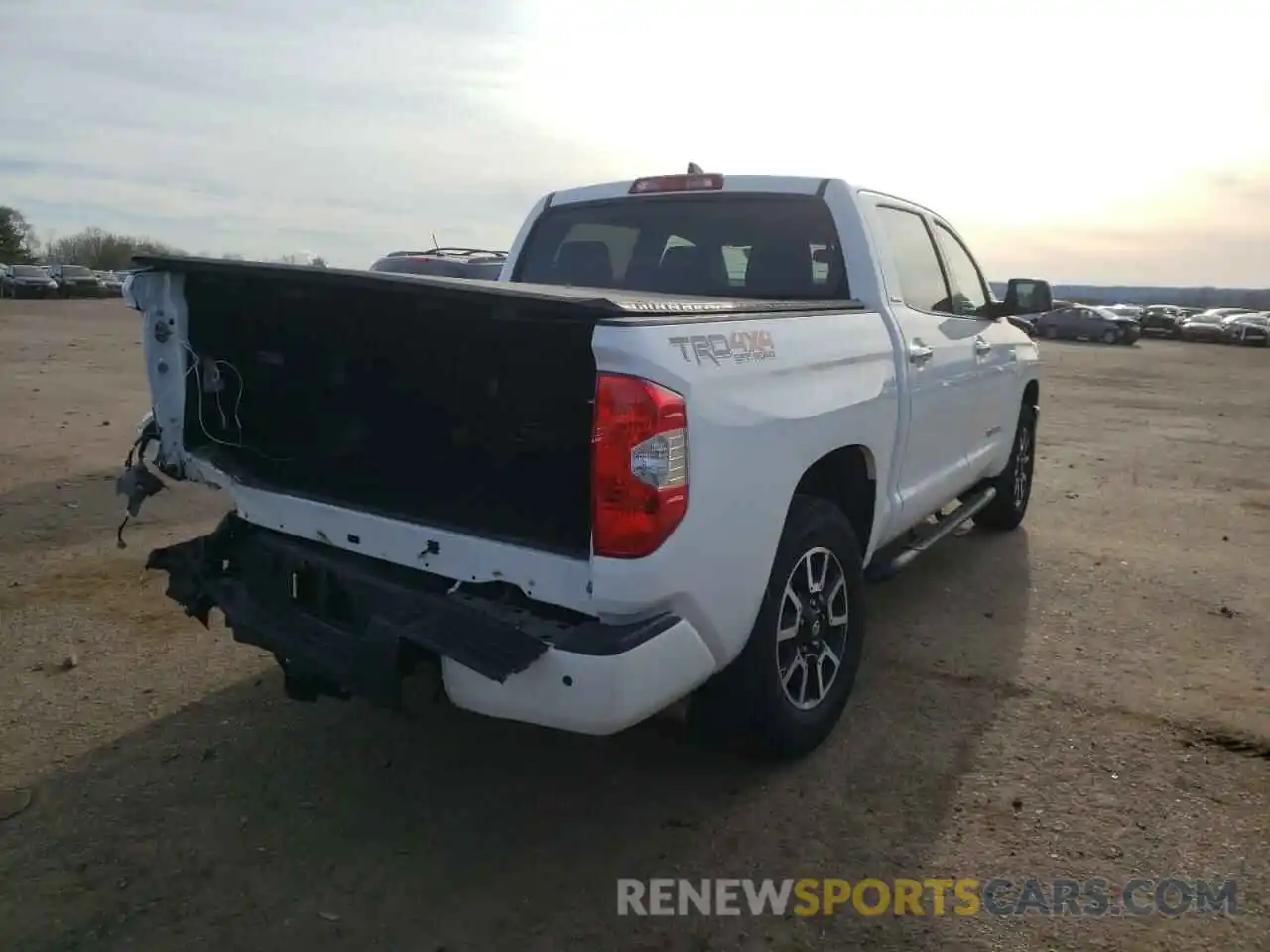 4 Photograph of a damaged car 5TFHY5F17LX875967 TOYOTA TUNDRA 2020