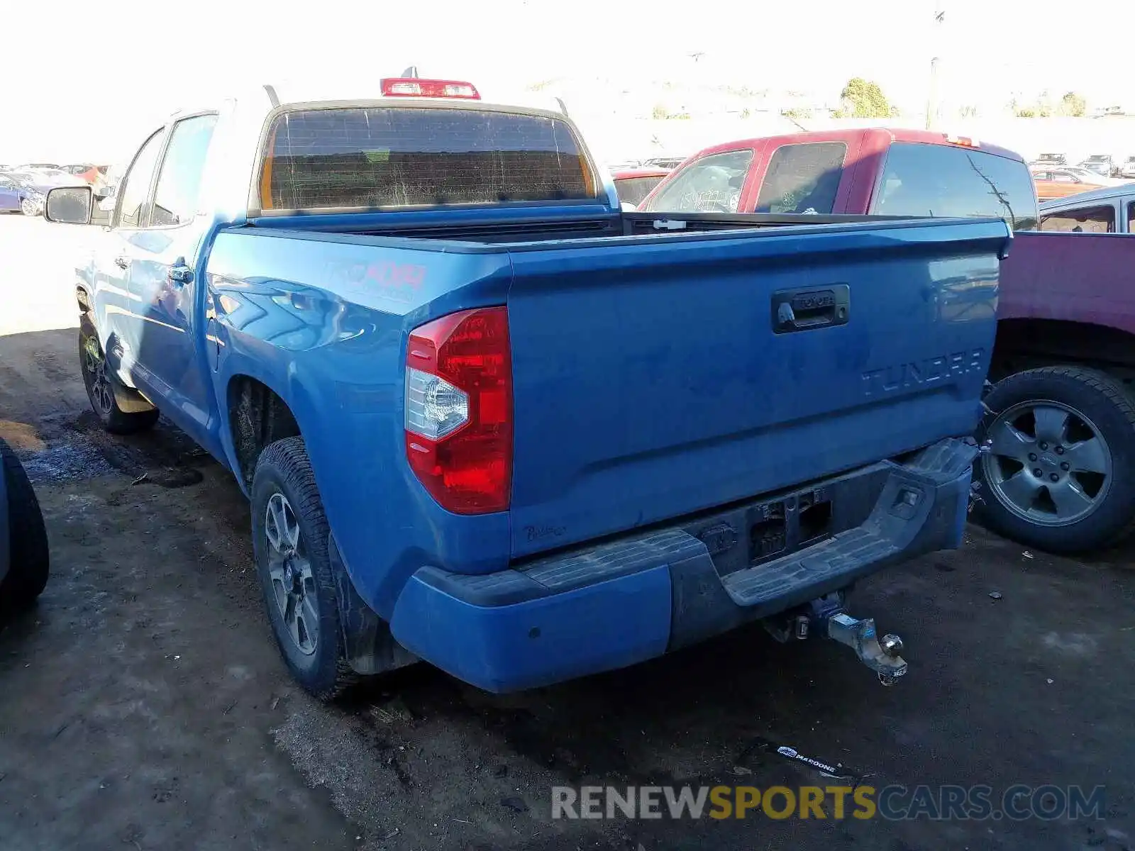 3 Photograph of a damaged car 5TFHY5F17LX881882 TOYOTA TUNDRA 2020