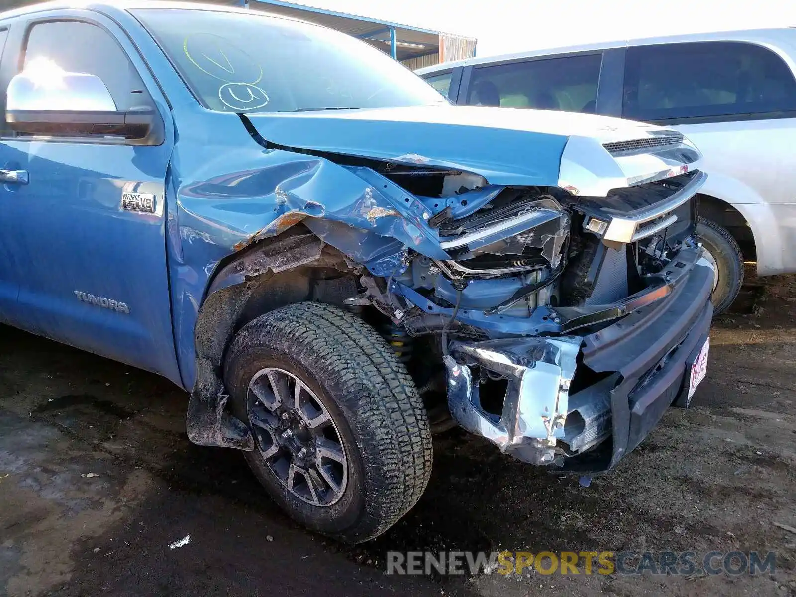 9 Photograph of a damaged car 5TFHY5F17LX881882 TOYOTA TUNDRA 2020