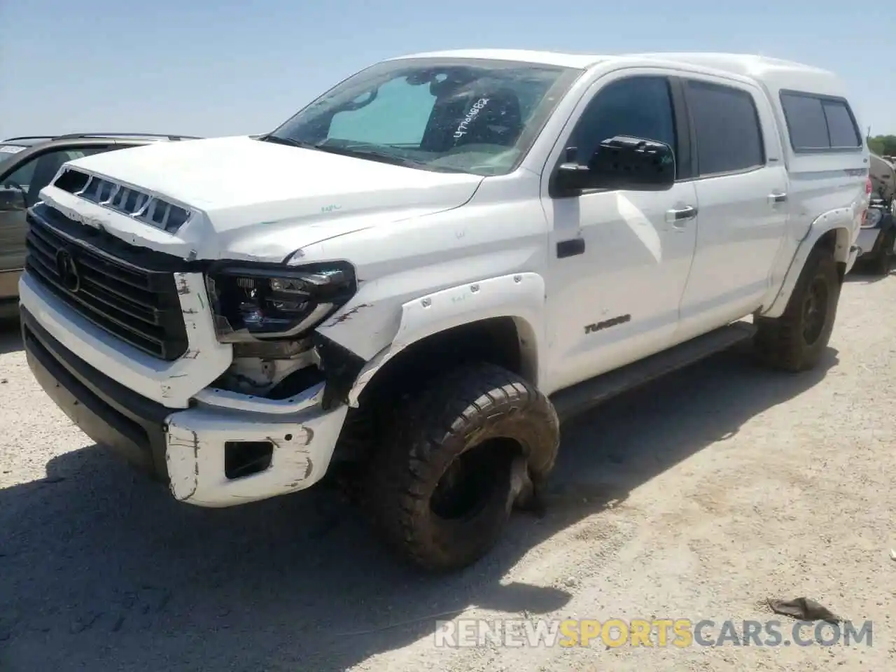 2 Photograph of a damaged car 5TFHY5F17LX886371 TOYOTA TUNDRA 2020