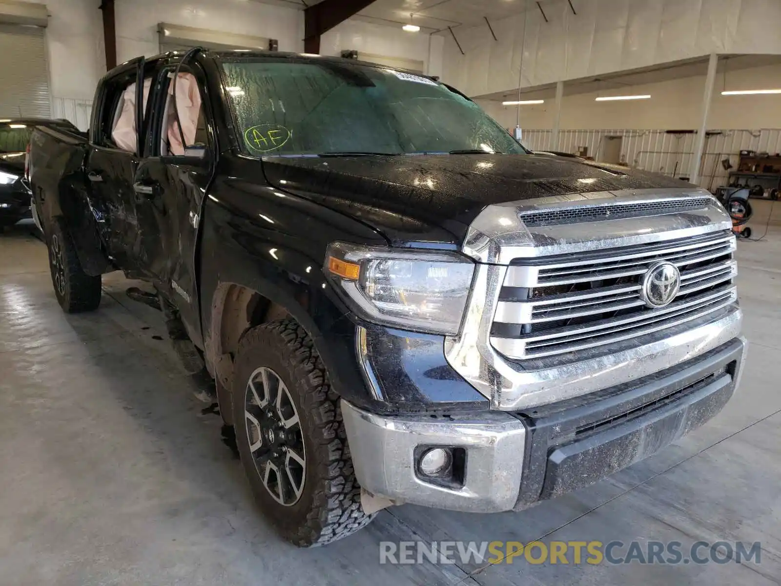 1 Photograph of a damaged car 5TFHY5F17LX924181 TOYOTA TUNDRA 2020