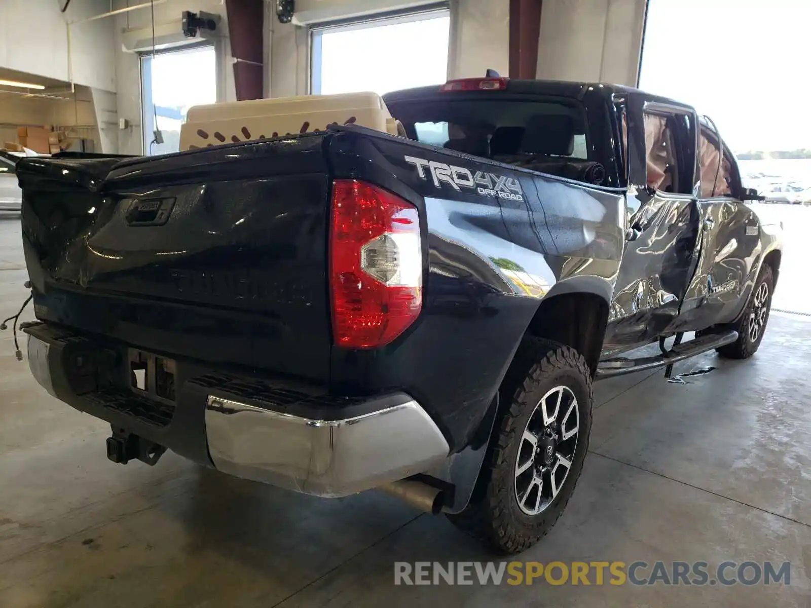 4 Photograph of a damaged car 5TFHY5F17LX924181 TOYOTA TUNDRA 2020