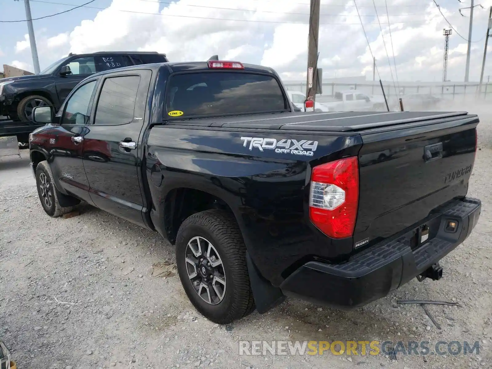 3 Photograph of a damaged car 5TFHY5F17LX948447 TOYOTA TUNDRA 2020