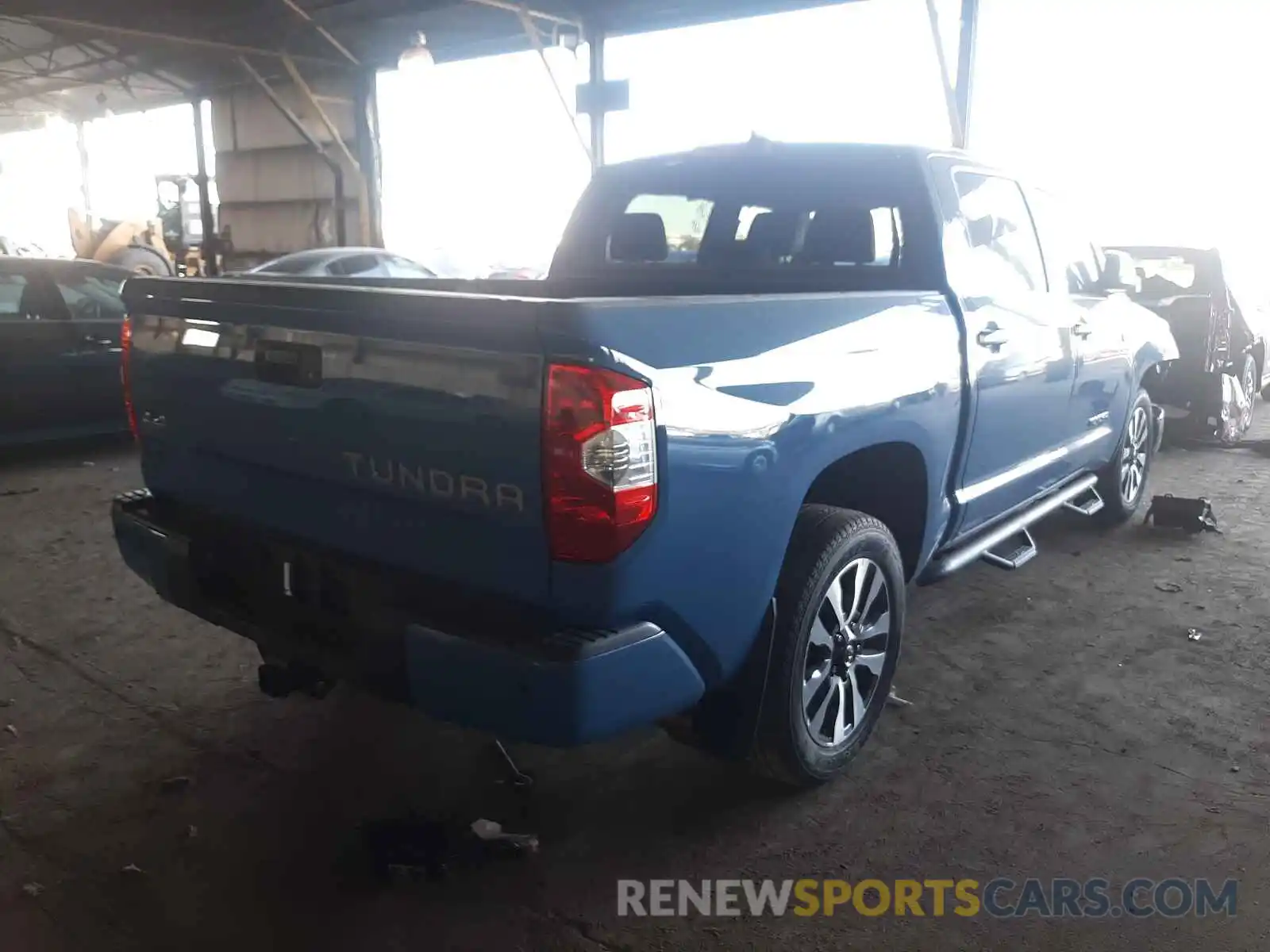 4 Photograph of a damaged car 5TFHY5F18LX918776 TOYOTA TUNDRA 2020