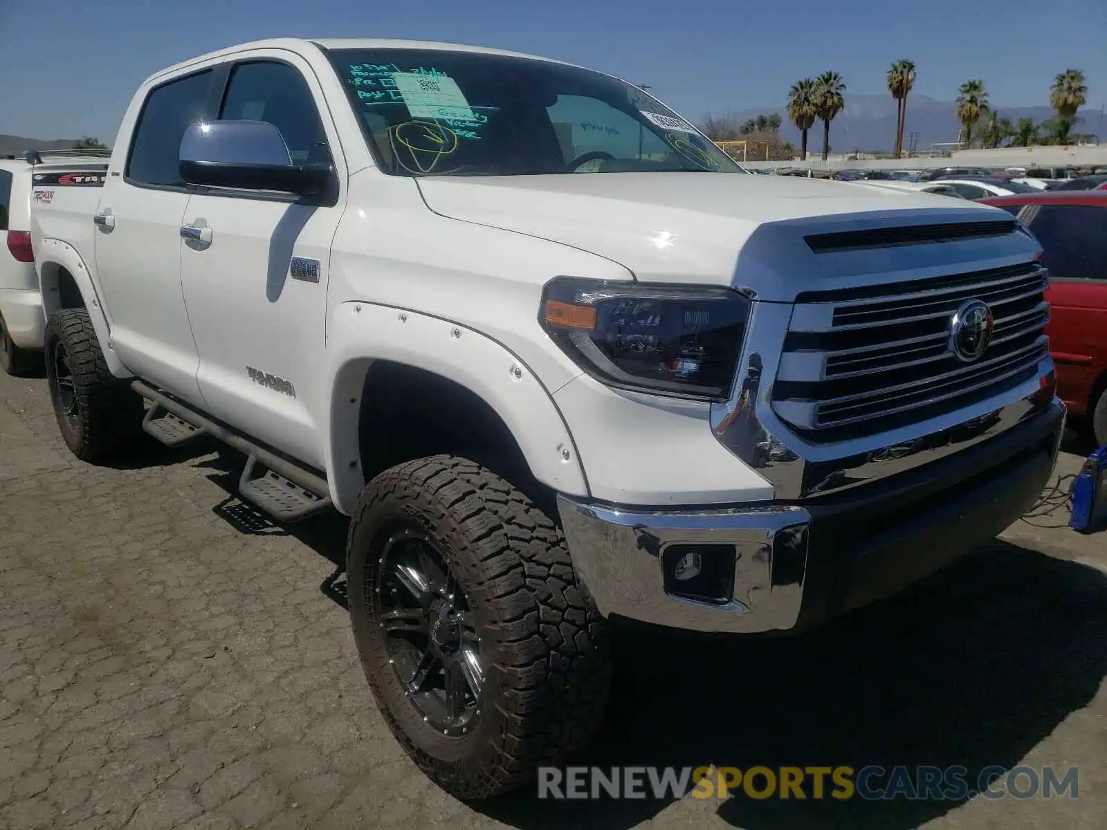 1 Photograph of a damaged car 5TFHY5F18LX926943 TOYOTA TUNDRA 2020