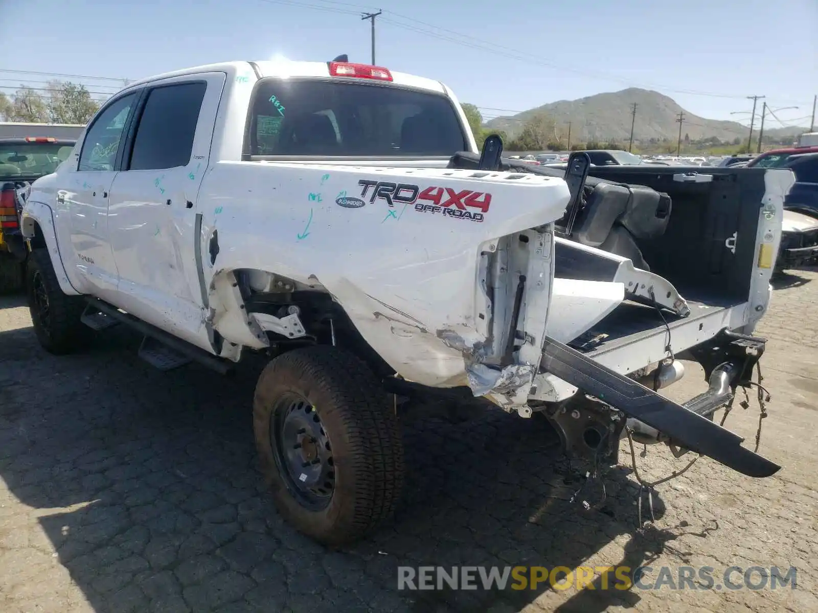 3 Photograph of a damaged car 5TFHY5F18LX926943 TOYOTA TUNDRA 2020