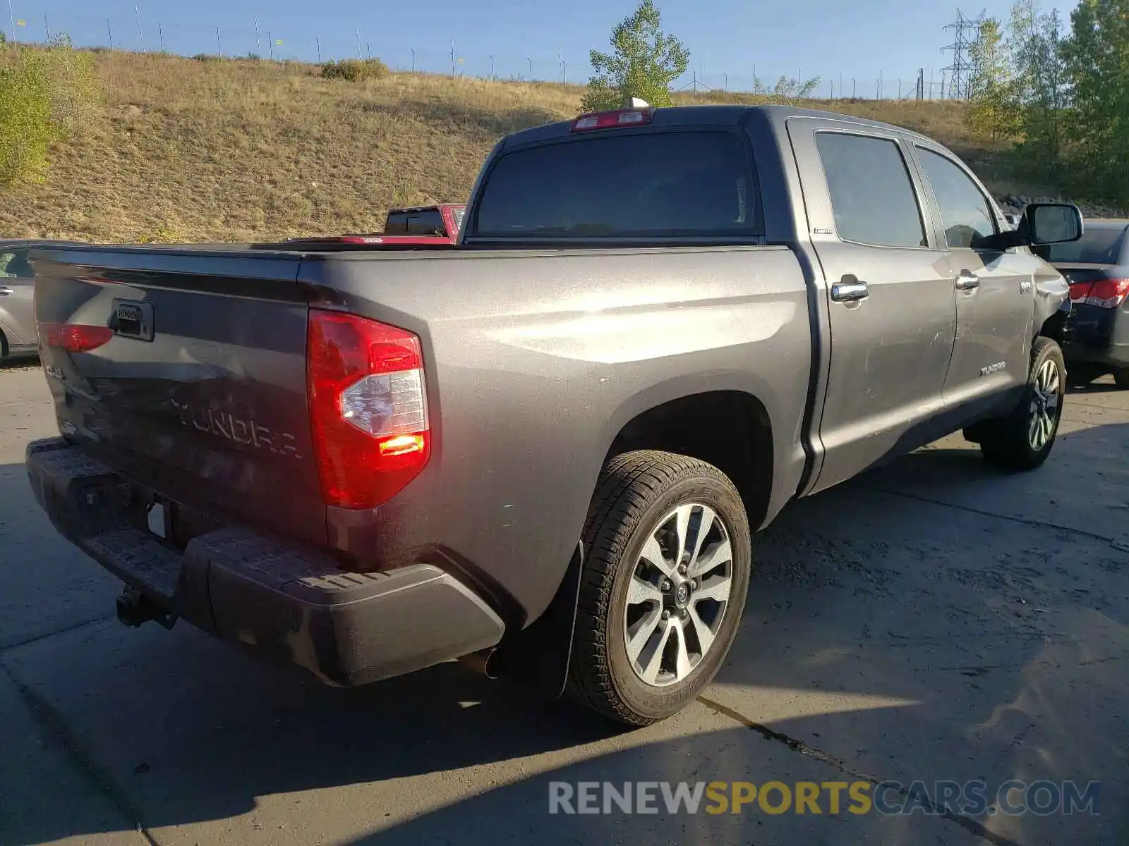 4 Photograph of a damaged car 5TFHY5F18LX934203 TOYOTA TUNDRA 2020