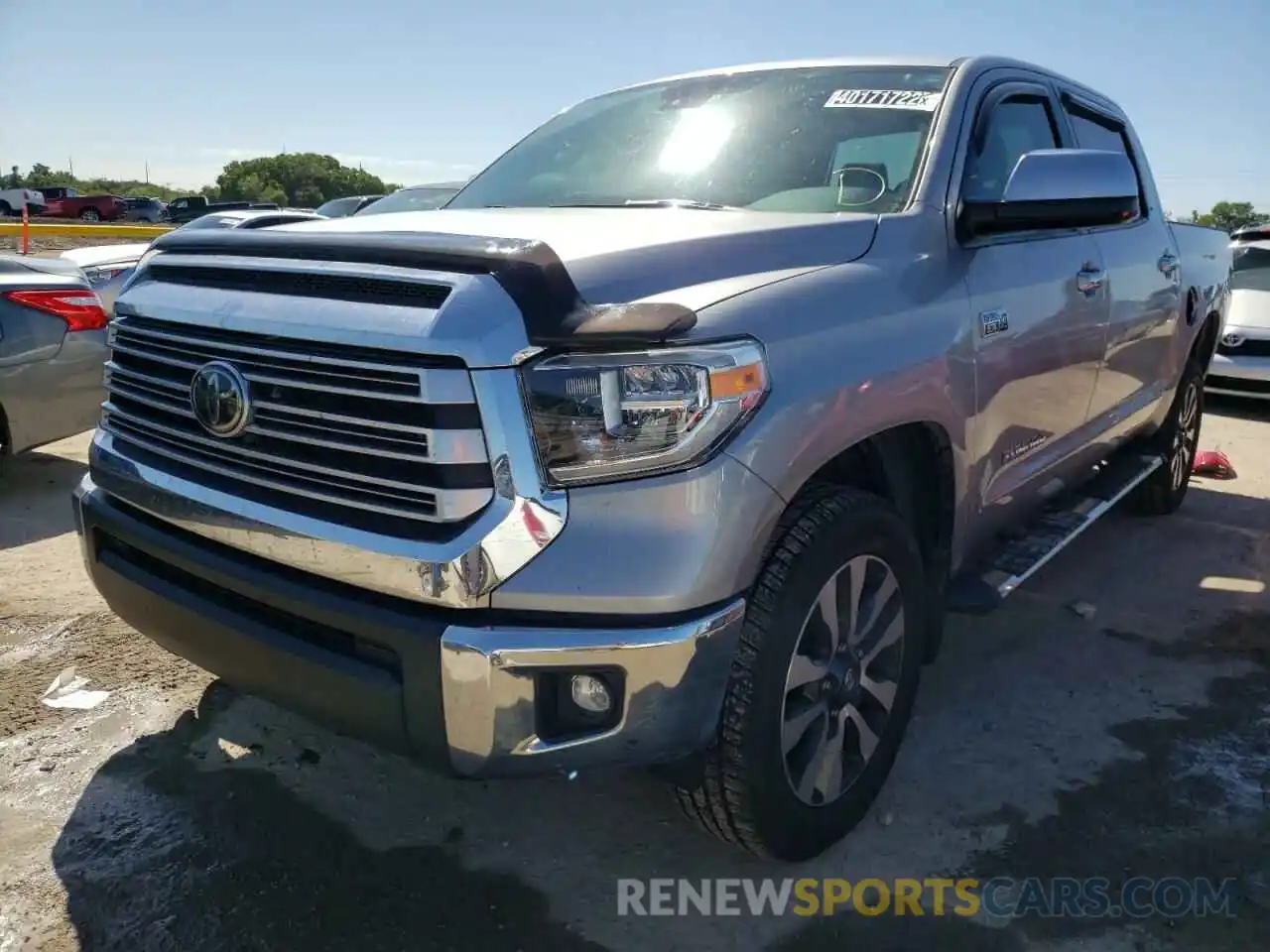 2 Photograph of a damaged car 5TFHY5F1XLX874554 TOYOTA TUNDRA 2020