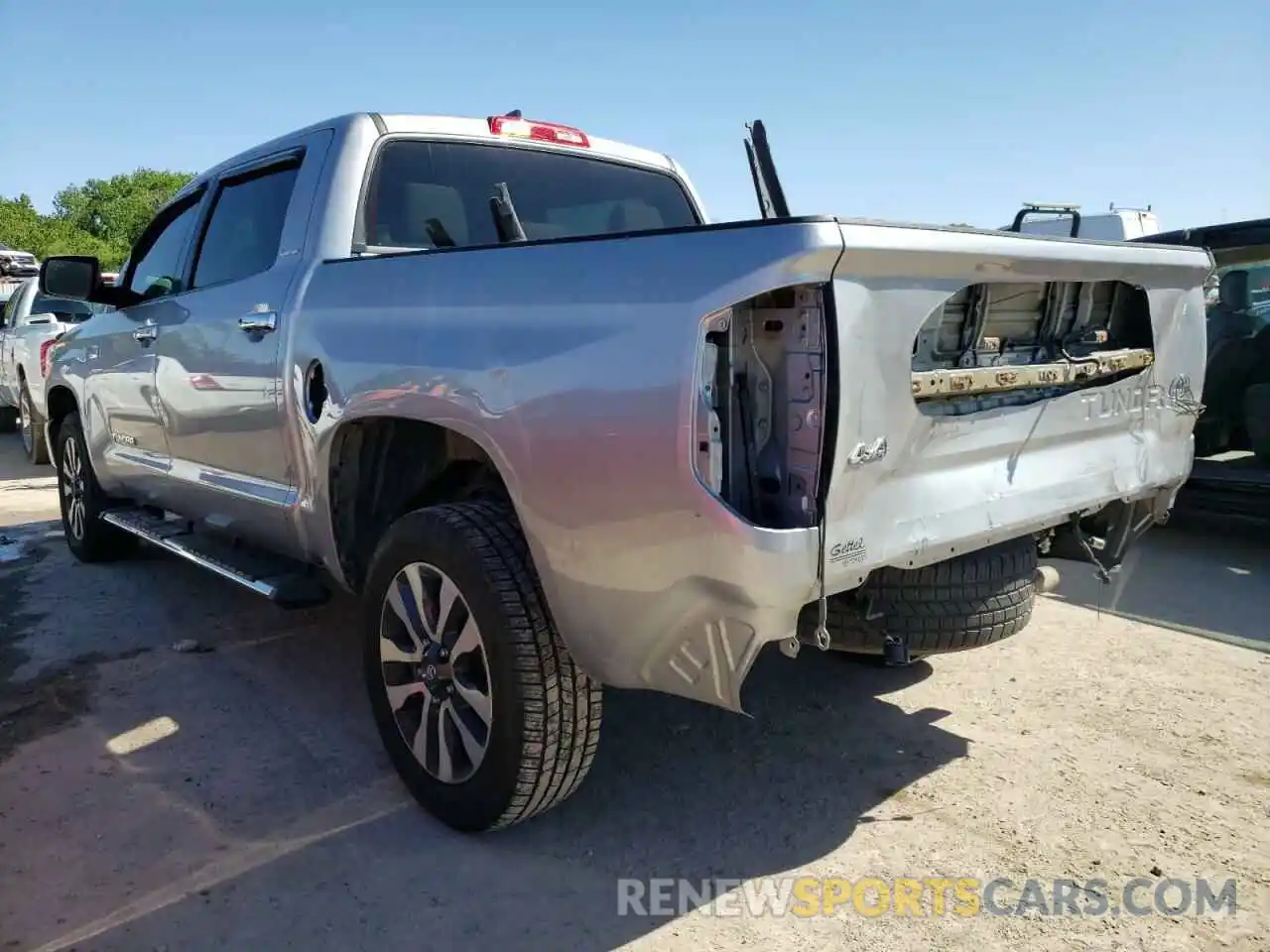 3 Photograph of a damaged car 5TFHY5F1XLX874554 TOYOTA TUNDRA 2020