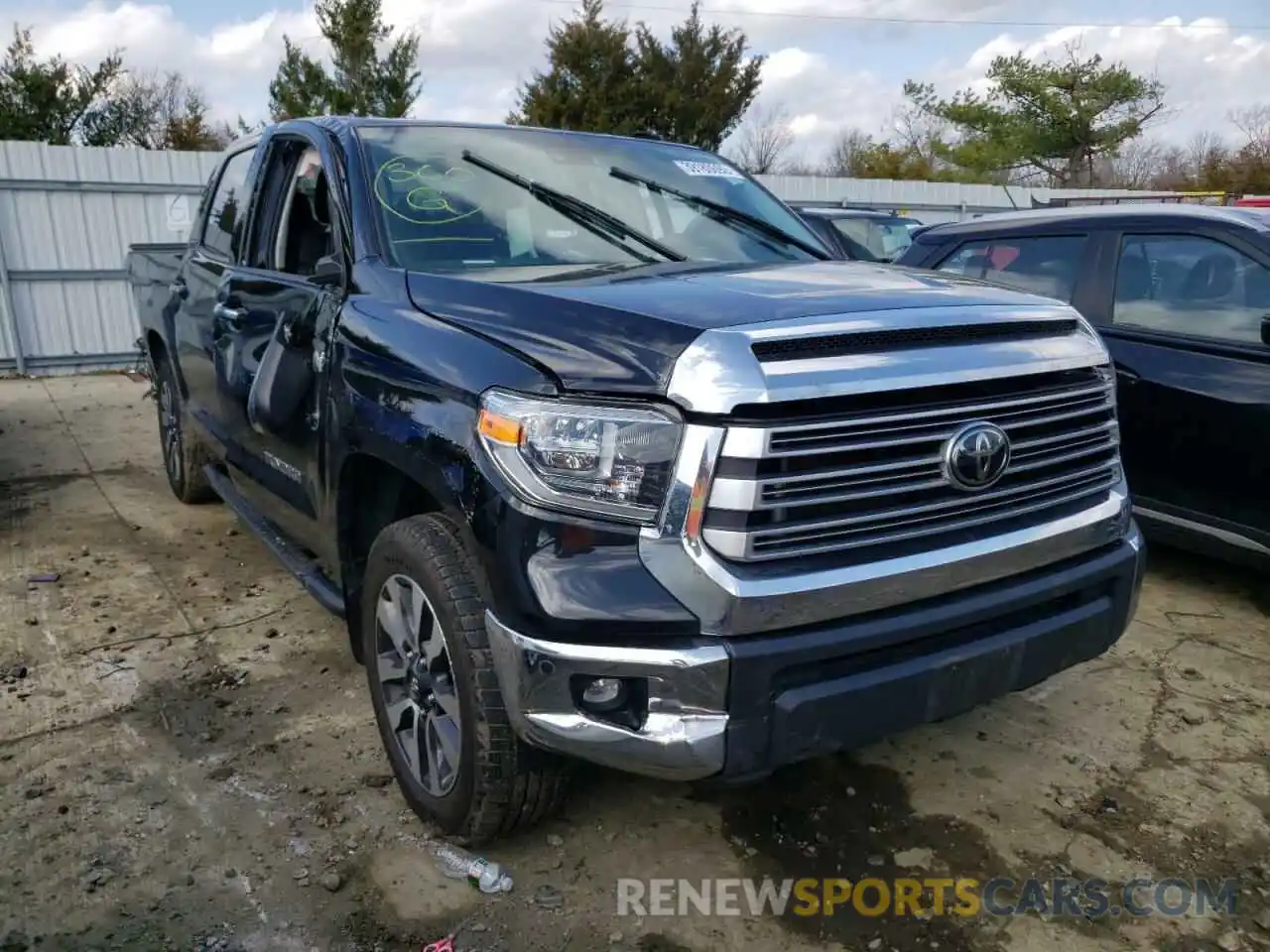 1 Photograph of a damaged car 5TFHY5F1XLX914549 TOYOTA TUNDRA 2020