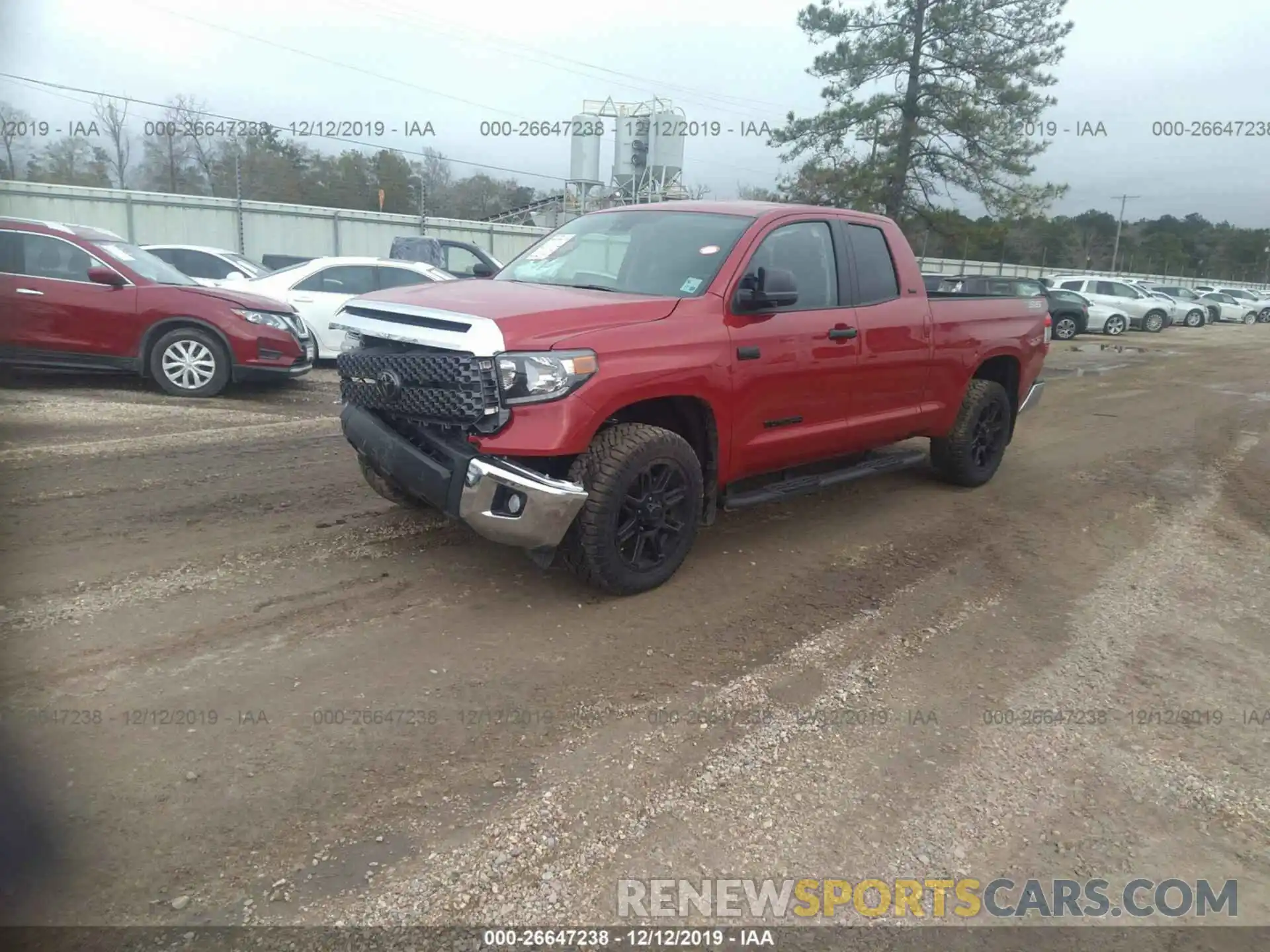 2 Photograph of a damaged car 5TFRY5F10LX256065 TOYOTA TUNDRA 2020