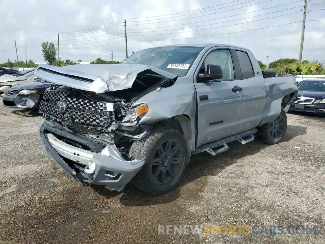 2 Photograph of a damaged car 5TFRY5F10LX270709 TOYOTA TUNDRA 2020