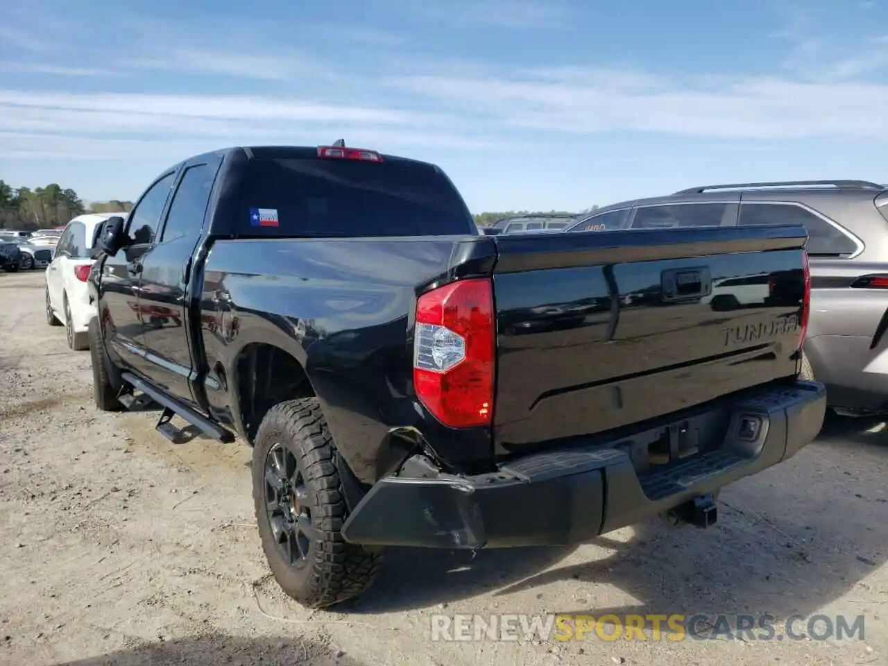 3 Photograph of a damaged car 5TFRY5F10LX271617 TOYOTA TUNDRA 2020