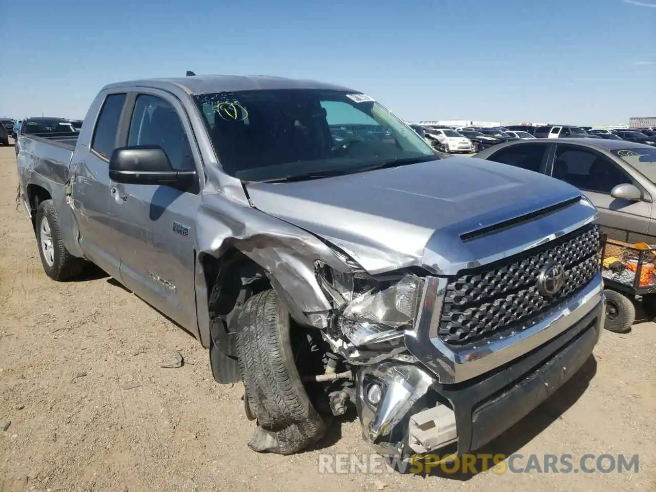 1 Photograph of a damaged car 5TFRY5F11LX264725 TOYOTA TUNDRA 2020