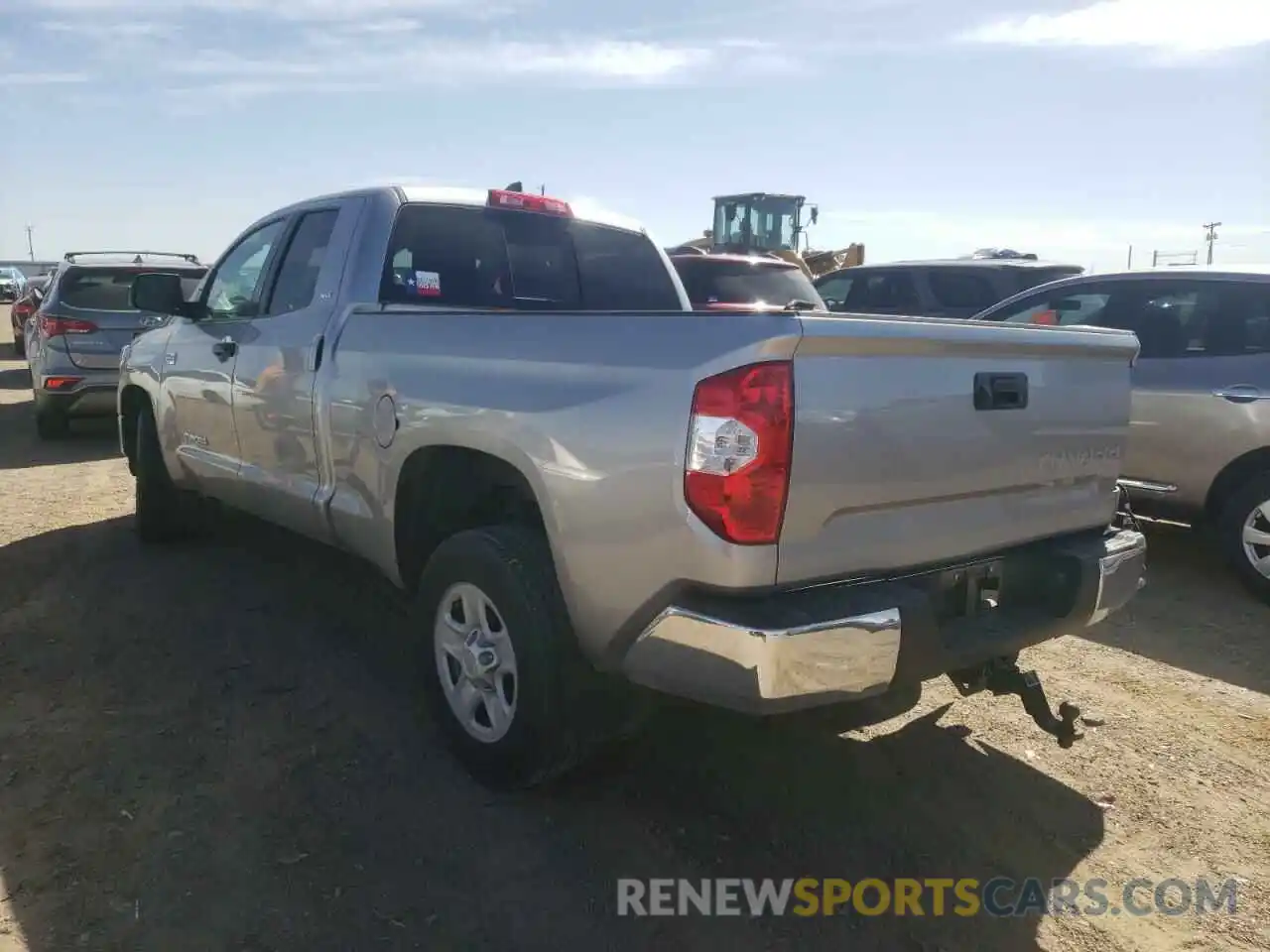 3 Photograph of a damaged car 5TFRY5F11LX264725 TOYOTA TUNDRA 2020