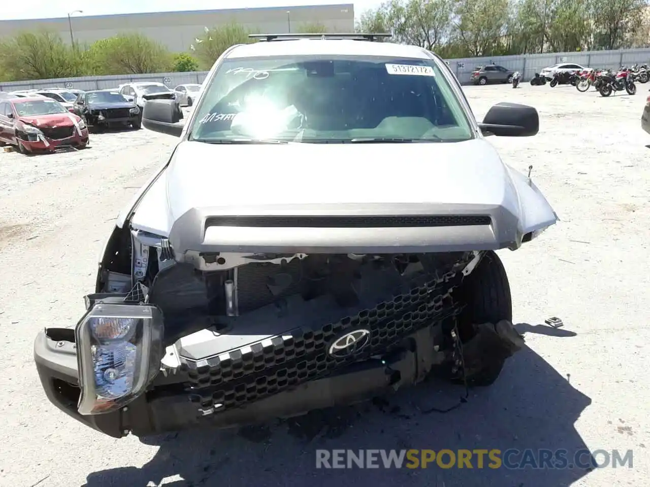 9 Photograph of a damaged car 5TFRY5F11LX268922 TOYOTA TUNDRA 2020