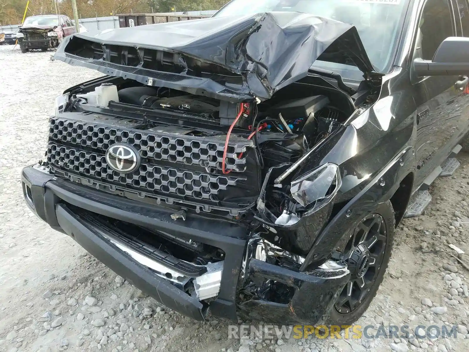9 Photograph of a damaged car 5TFRY5F12LX261008 TOYOTA TUNDRA 2020