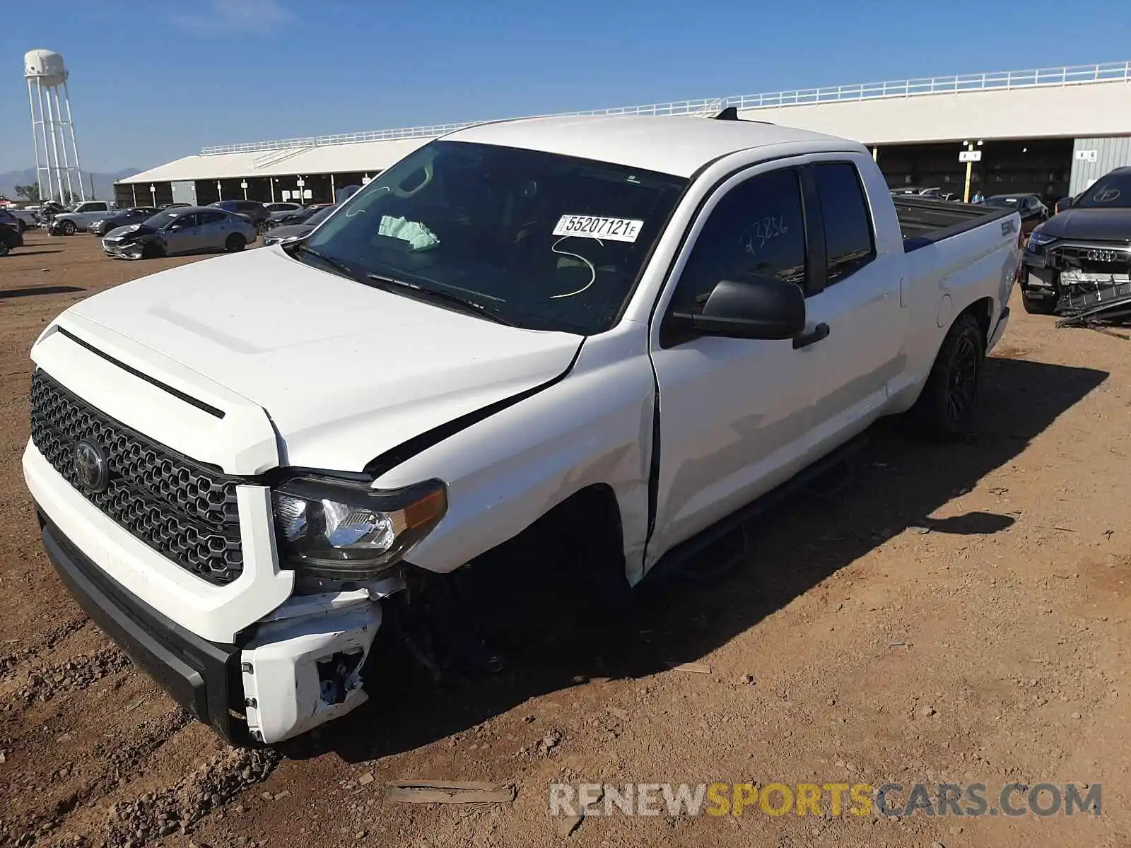 2 Photograph of a damaged car 5TFRY5F12LX267892 TOYOTA TUNDRA 2020