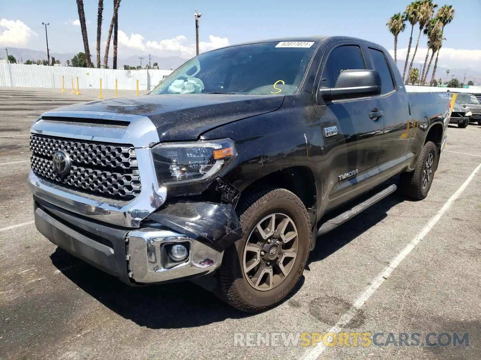 2 Photograph of a damaged car 5TFRY5F12LX268623 TOYOTA TUNDRA 2020