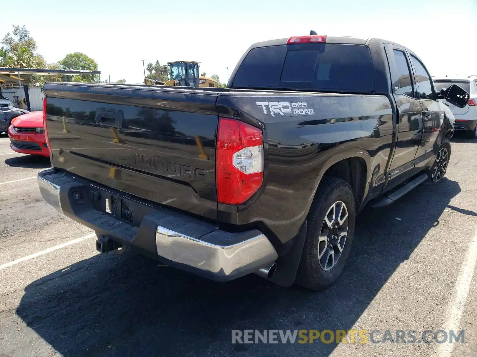 4 Photograph of a damaged car 5TFRY5F12LX268623 TOYOTA TUNDRA 2020