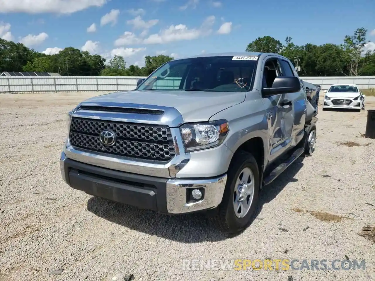 2 Photograph of a damaged car 5TFRY5F12LX269660 TOYOTA TUNDRA 2020