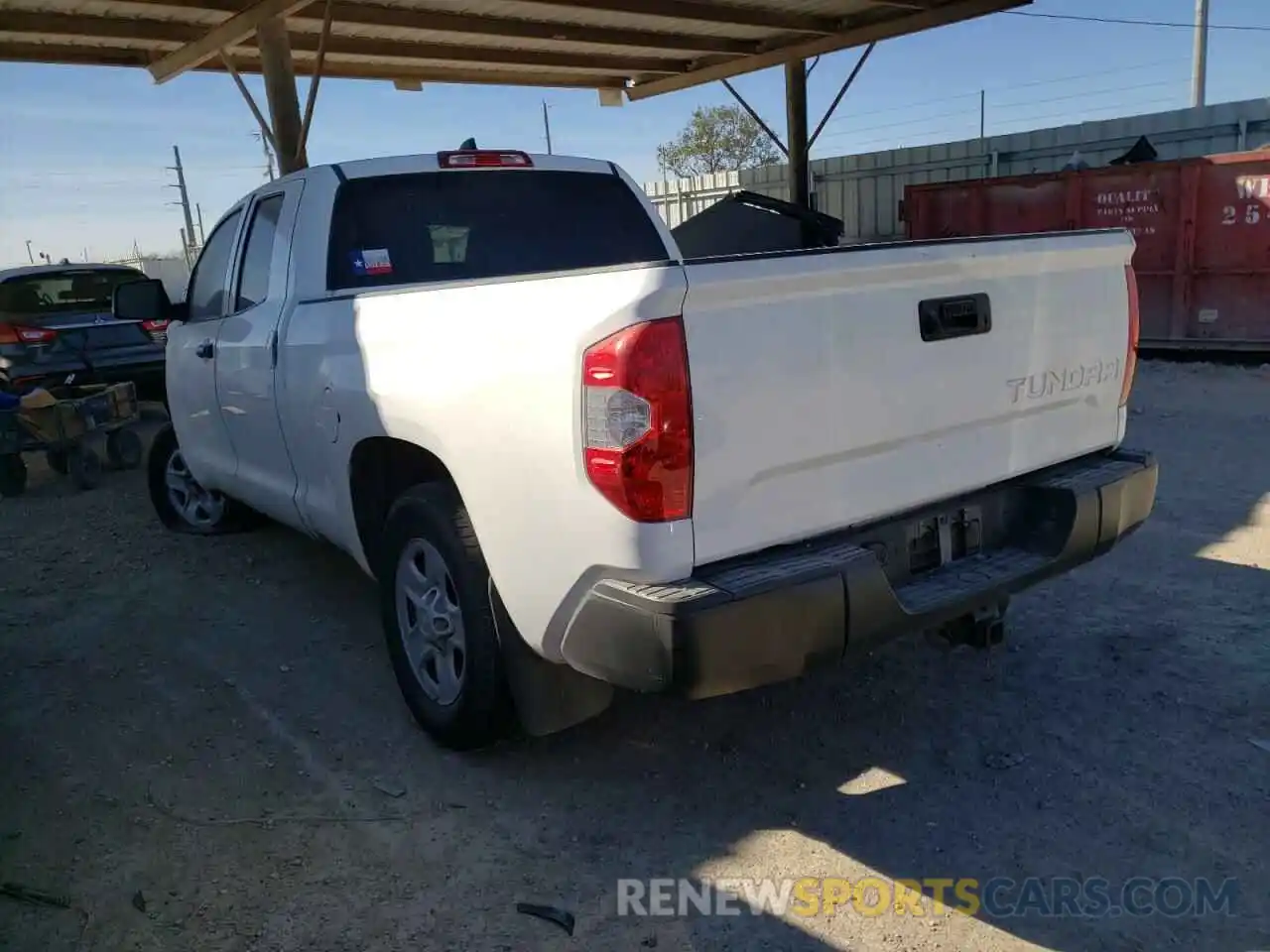 3 Photograph of a damaged car 5TFRY5F13LX258392 TOYOTA TUNDRA 2020