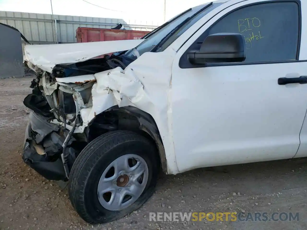 9 Photograph of a damaged car 5TFRY5F13LX258392 TOYOTA TUNDRA 2020