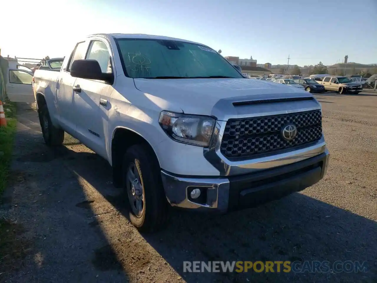 1 Photograph of a damaged car 5TFRY5F14LX266887 TOYOTA TUNDRA 2020