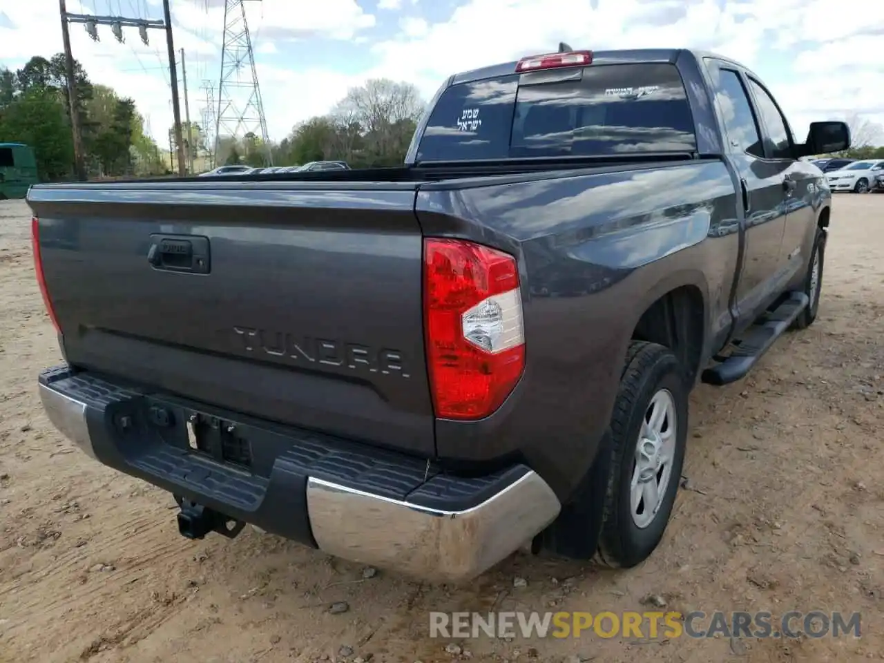 4 Photograph of a damaged car 5TFRY5F14LX268624 TOYOTA TUNDRA 2020