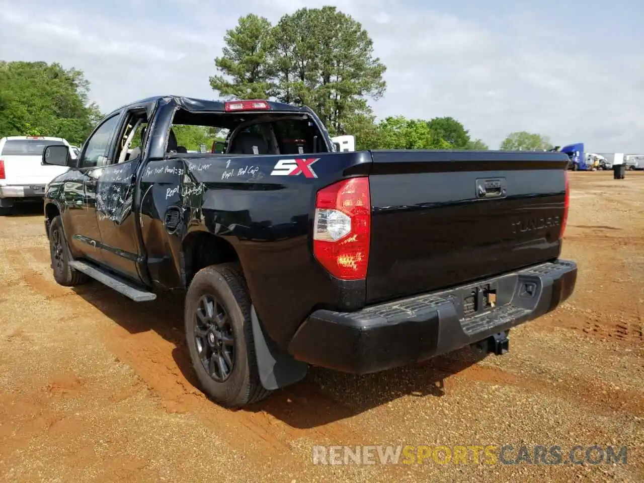 3 Photograph of a damaged car 5TFRY5F15LX270804 TOYOTA TUNDRA 2020